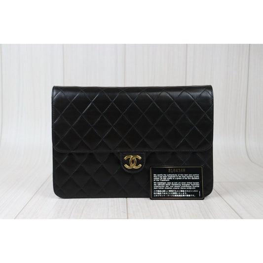 Good ( Rank AB)｜ CHANEL  Lamb Skin Chain CF 25 Shoulder Bag Made in 1997-1999Year ｜24071901