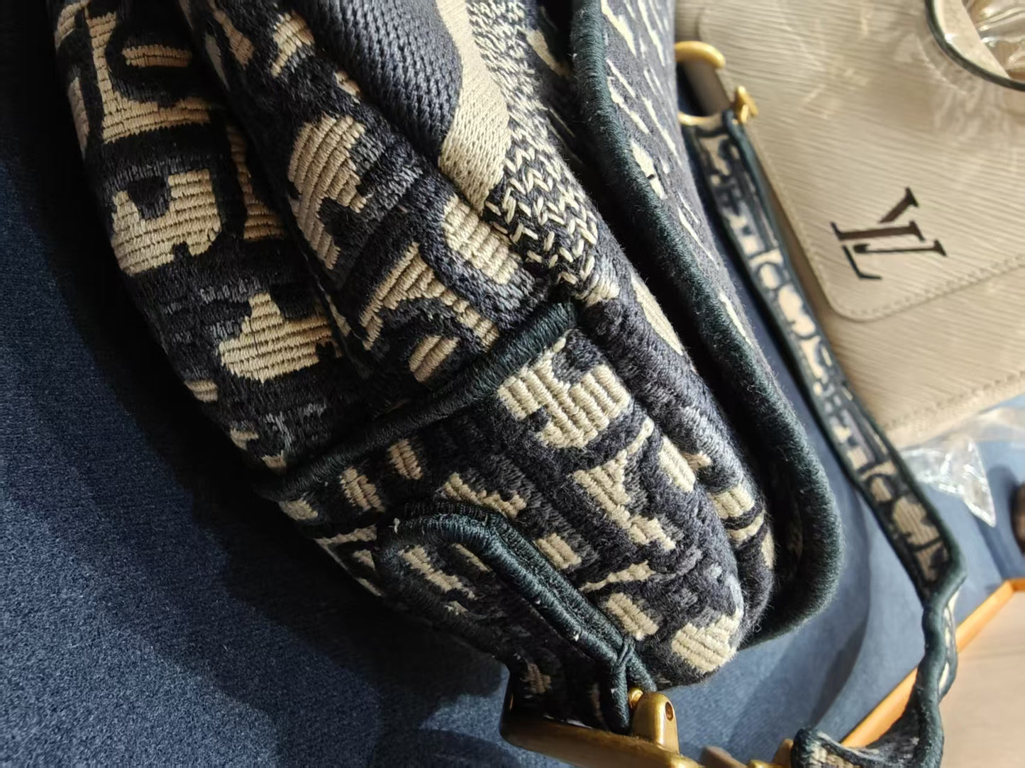 Dior Trotter Saddle Shoulder Bag