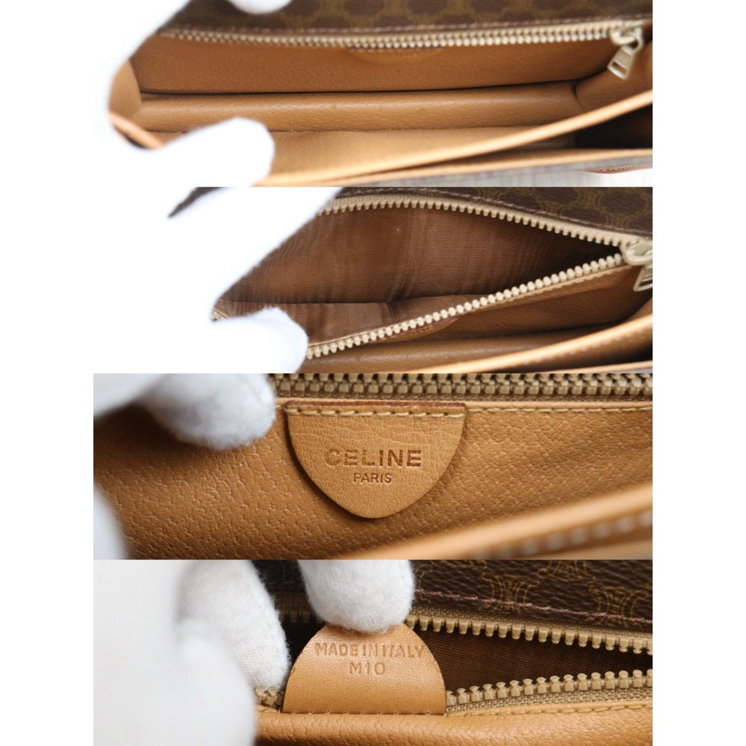 Good ( Rank AB)｜ CELINE Macadam Shoulder Bag ｜25120616