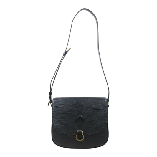 Very Good ( Rank A)｜LV Epi Saint-Cloud GM Shoulder Bag Black｜24100411
