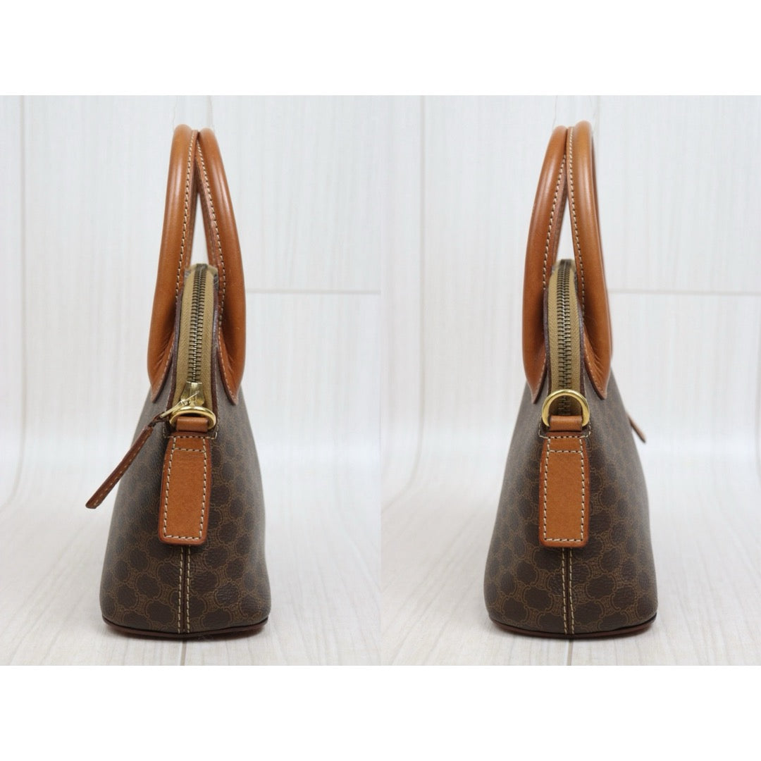 Include Entrupy Certificate of Authenticity｜Good ( Rank AB) ｜CELINE Macadam Handbag Shoulder Bag  ｜26062915