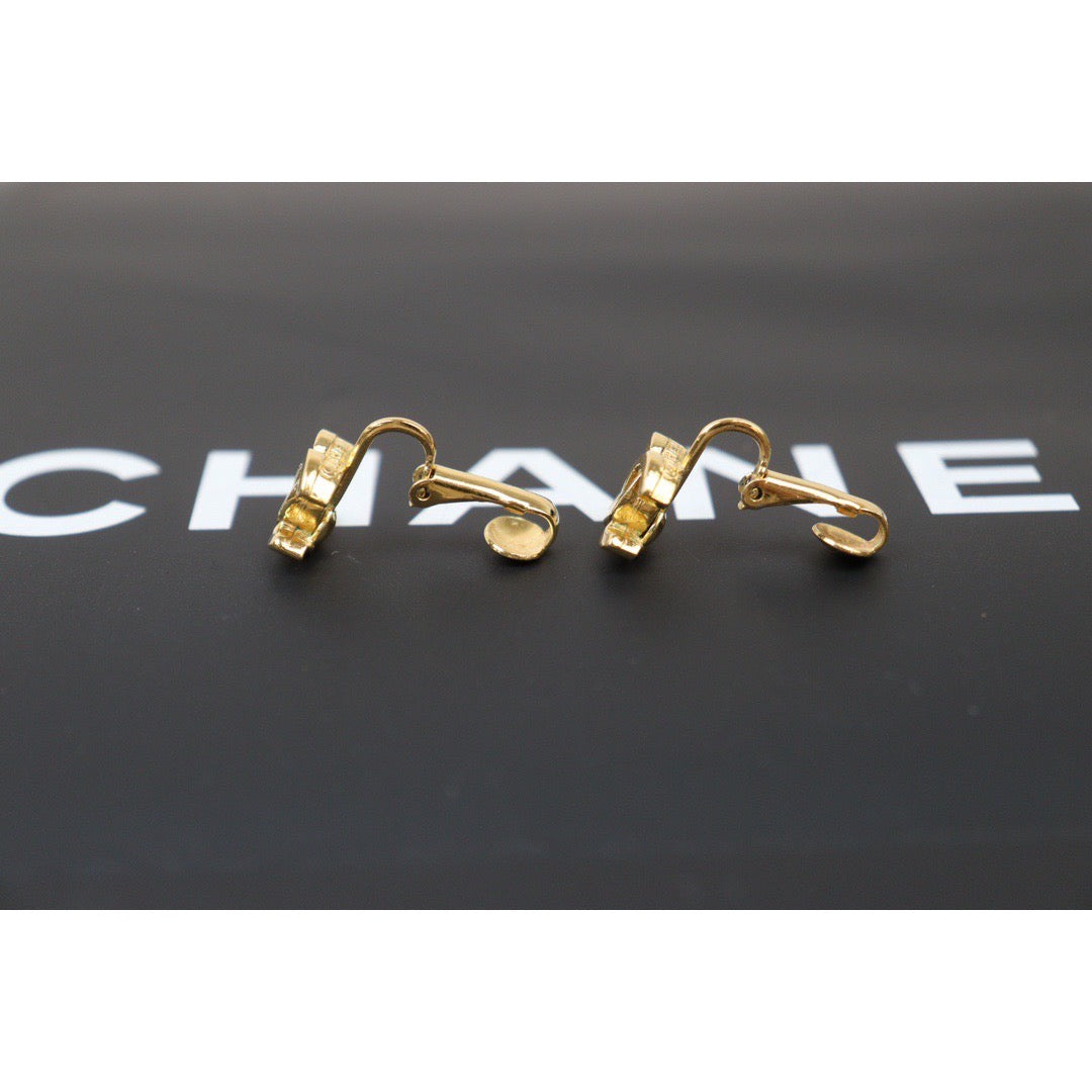 Rank A ｜CHANEL COCO Earrings 18k Gold Plated ｜24050628