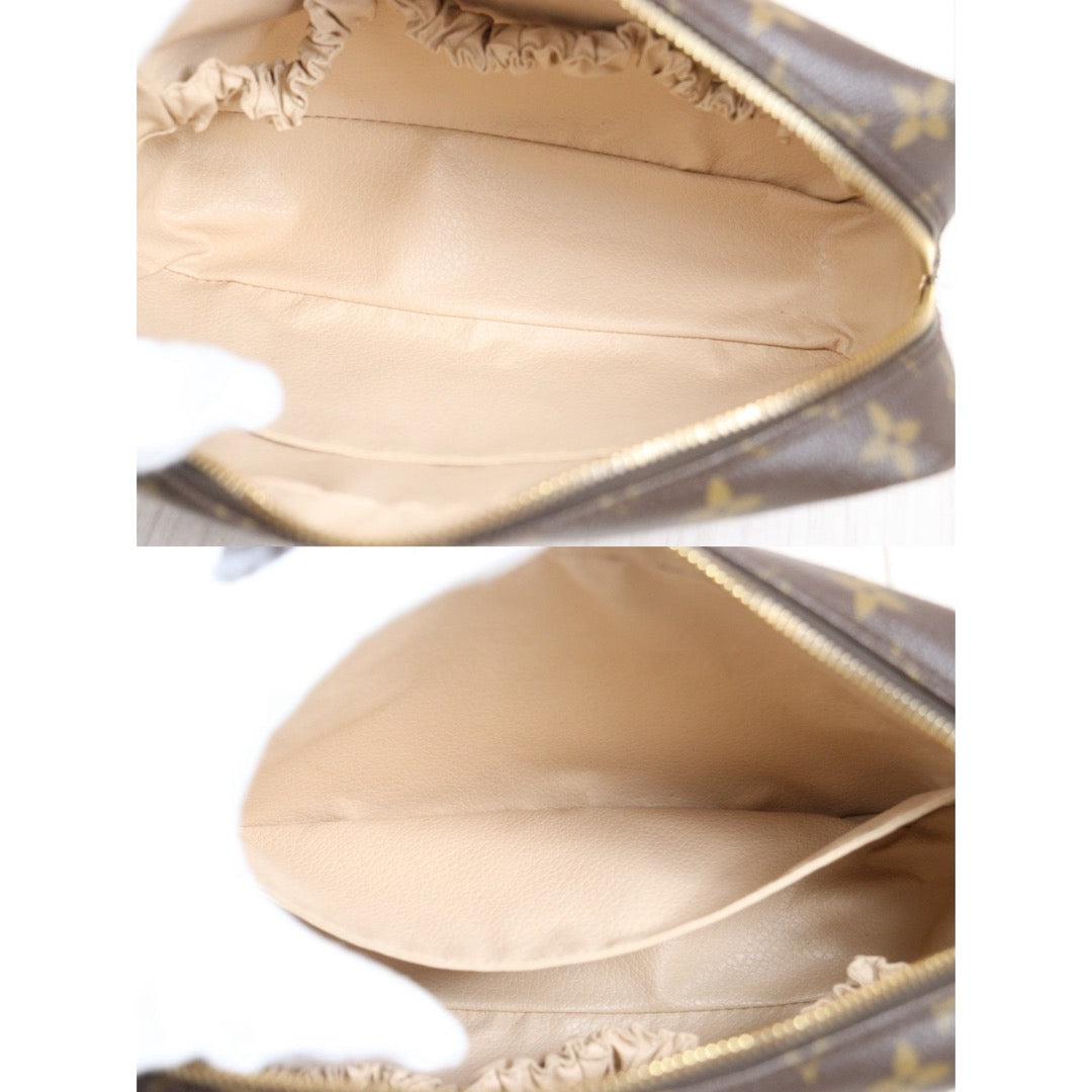 Include Entrupy Certificate of Authenticity｜Very Good ( Rank A) ｜ Louis Vuitton Truth Toilet 23 Monogram Makeup Pouch｜26102301