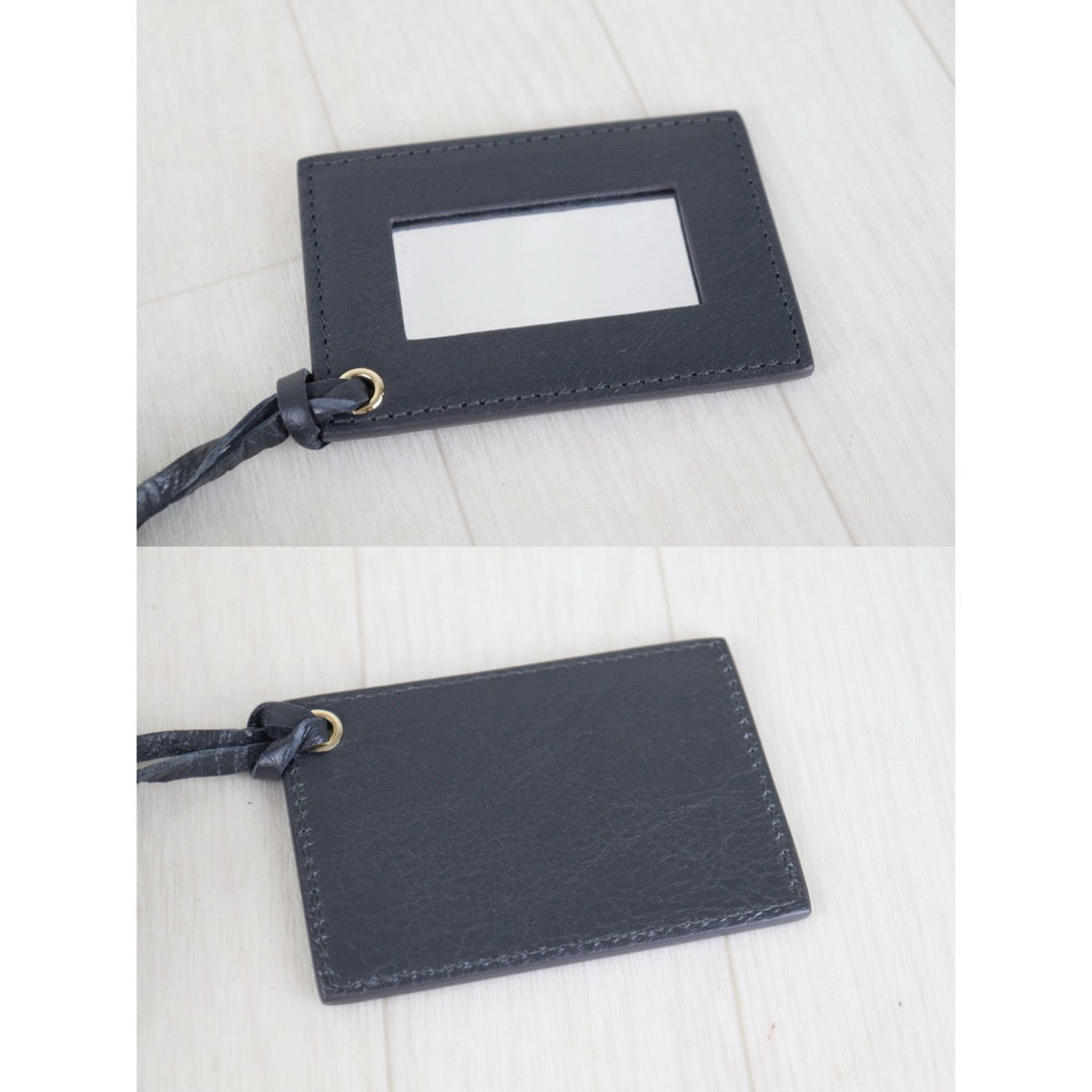 Include Entrupy Certificate of Authenticity｜Very Good ( Rank A)｜Balenciaga Waxed Leather Gaint Classic City Mini Grey HandBag Shoulder Bag ｜Z26100206