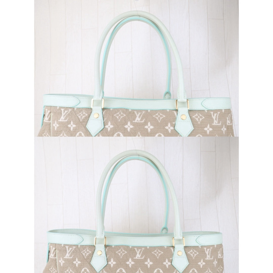 Good ( Rank AB) ｜ LV Monogram Denim  Brown Hand Bag ｜S25091505