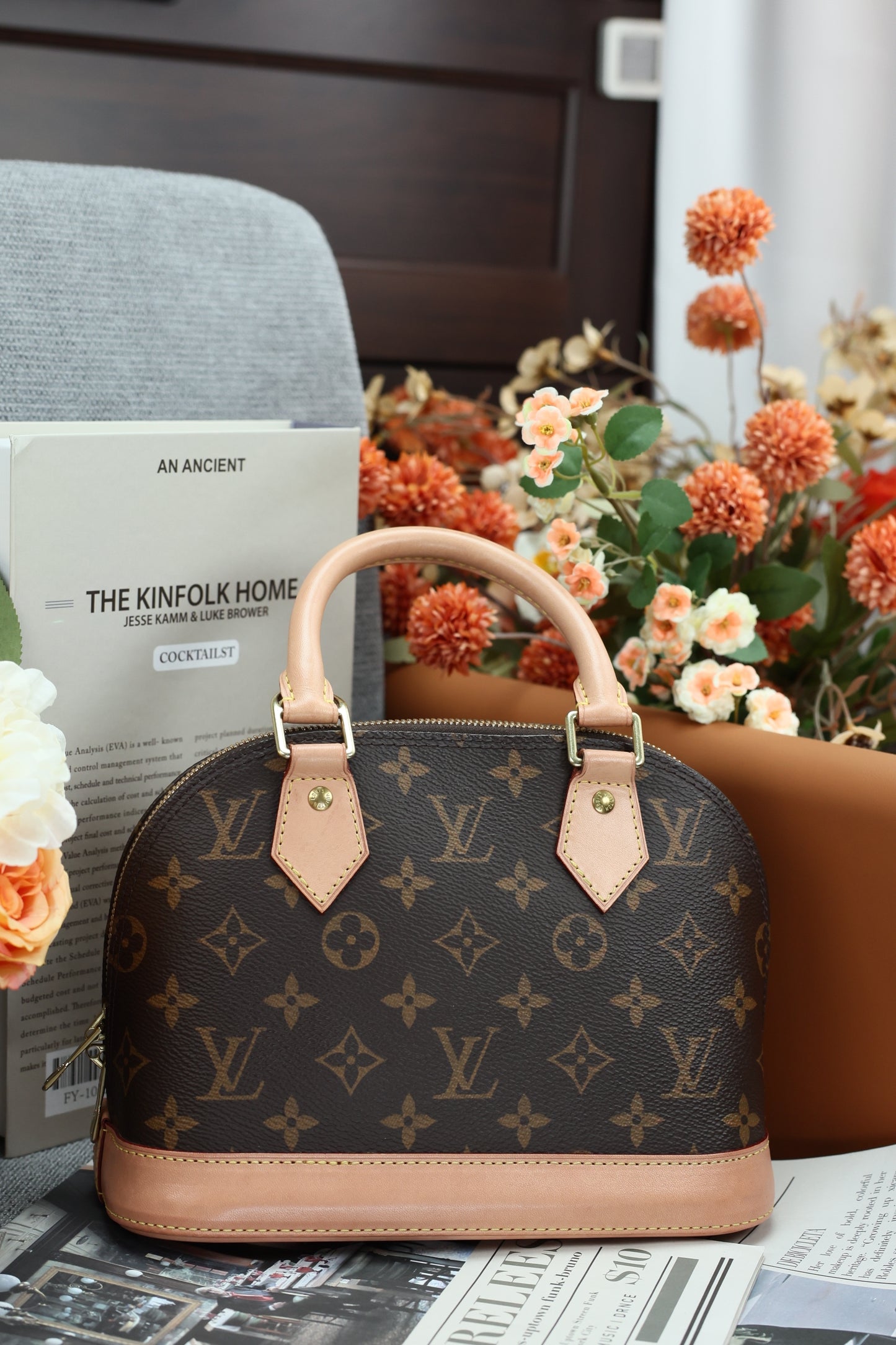 Good ( Rank AB)｜LV Monogram Alma BB HandBag Shoulder Bag