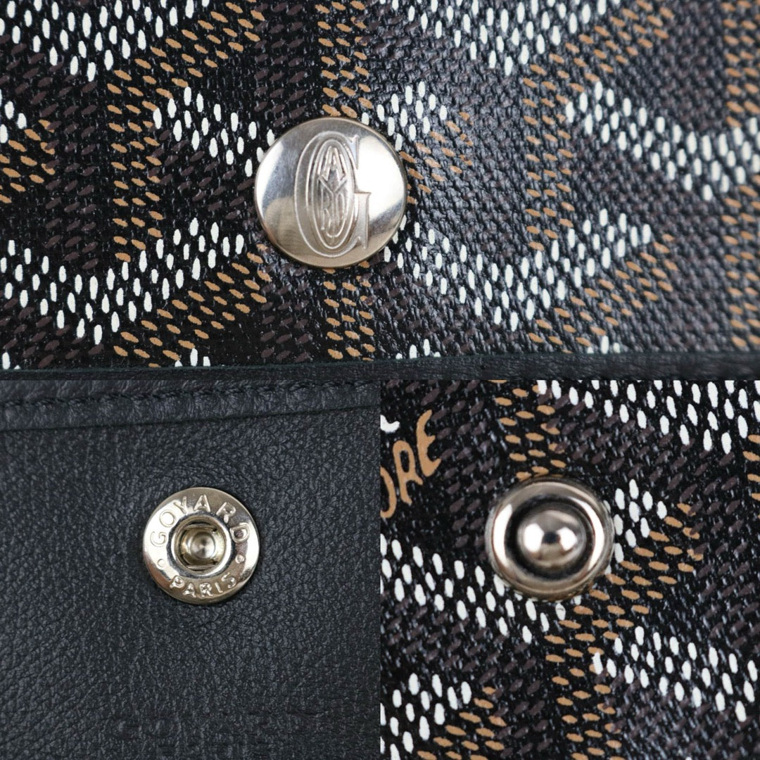 Very Good ( Rank A)｜ Goyard Saint-Louis PM Tote Bag Black｜S25063006