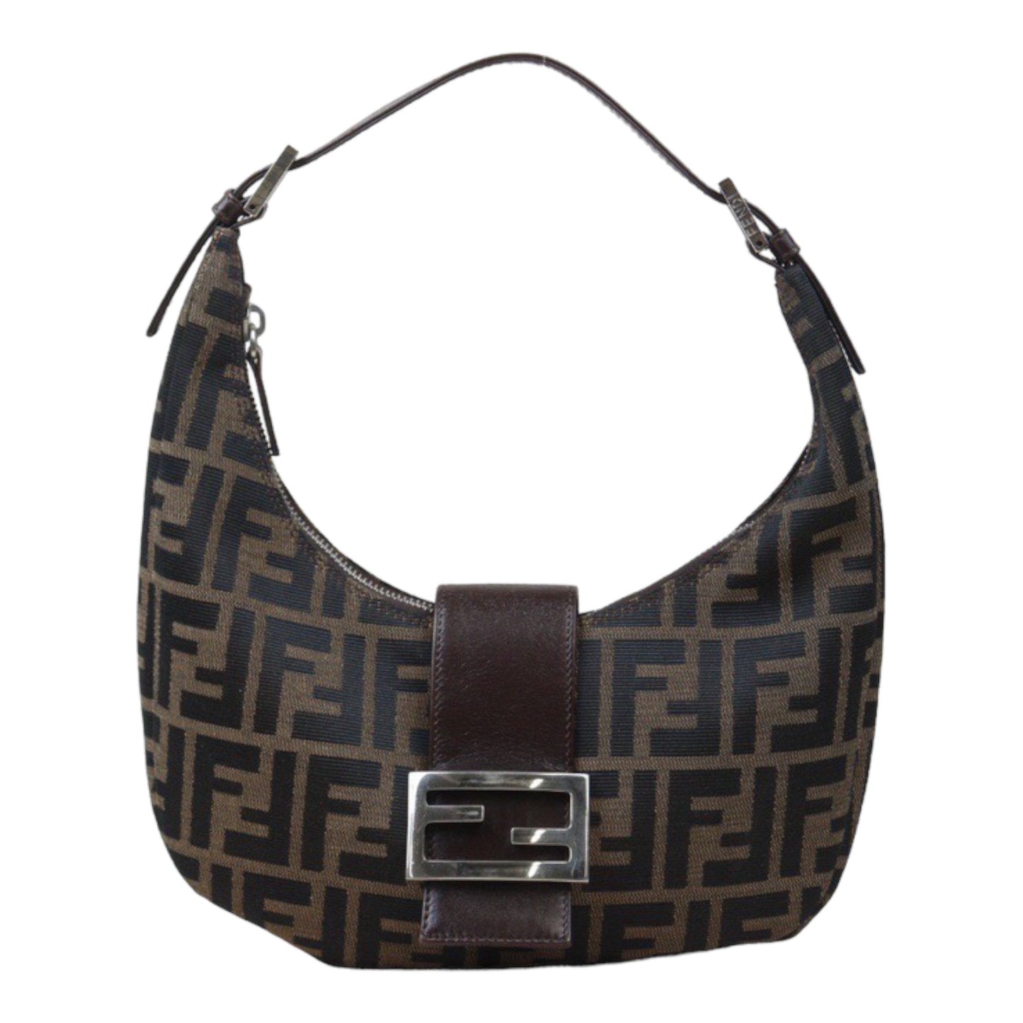 Rank A ｜ FENDI Zucca Shoulder Bag ｜24070418