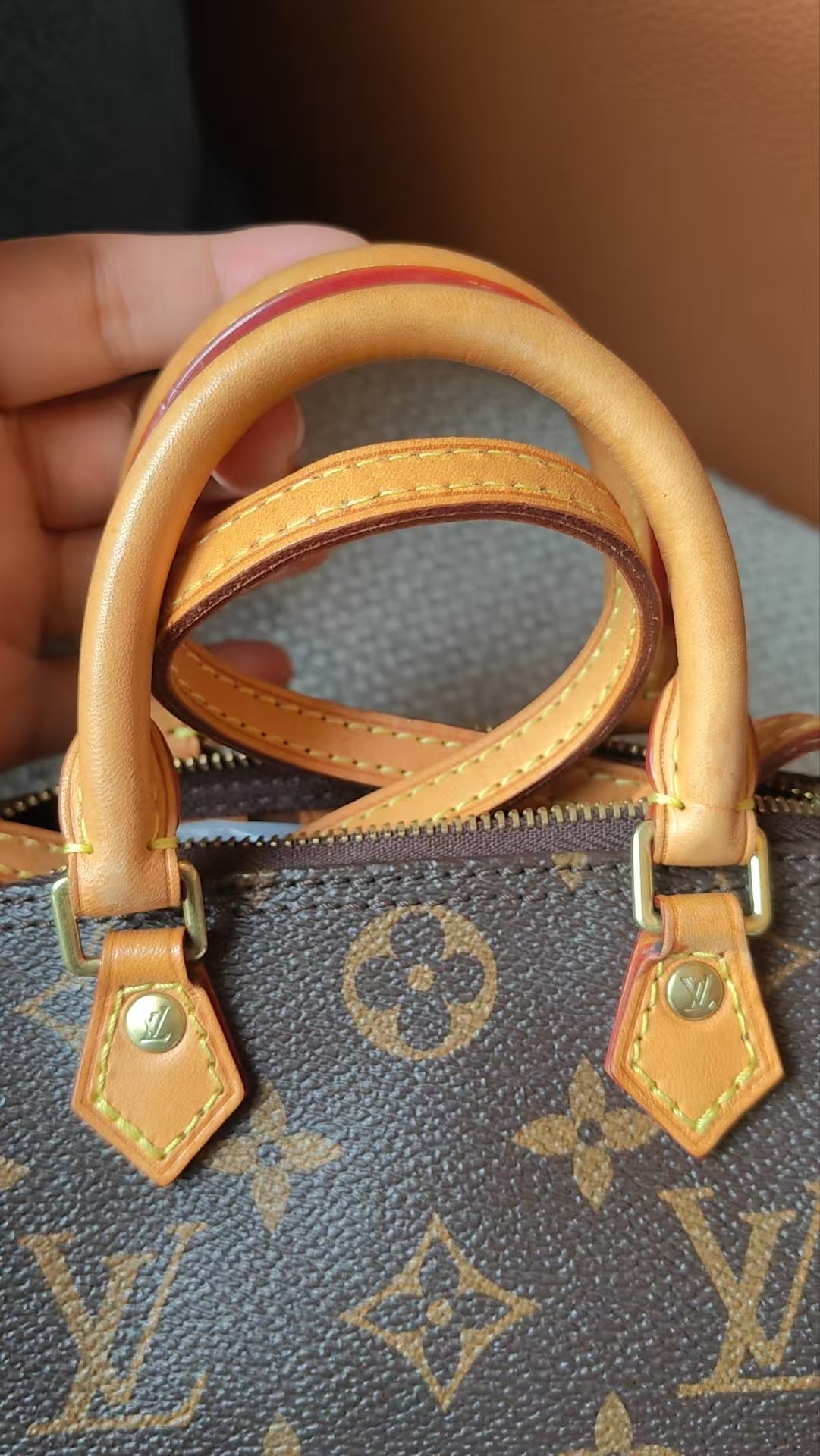 Rank AB ｜LV Monogram Nano Speedy  Shoulder Bag