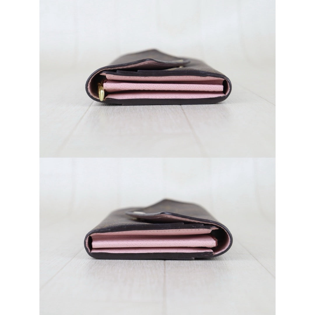 Include Entrupy Certificate of Authenticity｜Good ( Rank AB)｜ Louis Vuitton Monogram Emilie Long Wallet ｜S26072514