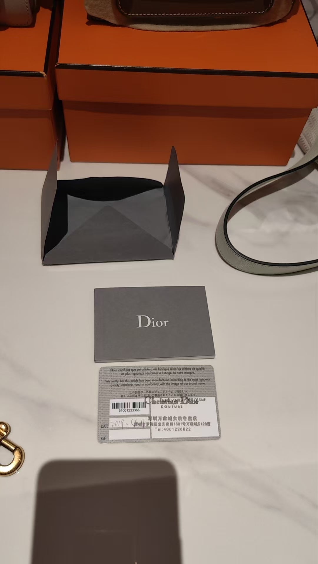 Very Good ( Rank A)｜Dior Trotter Saddle Shoulder Bag Medium