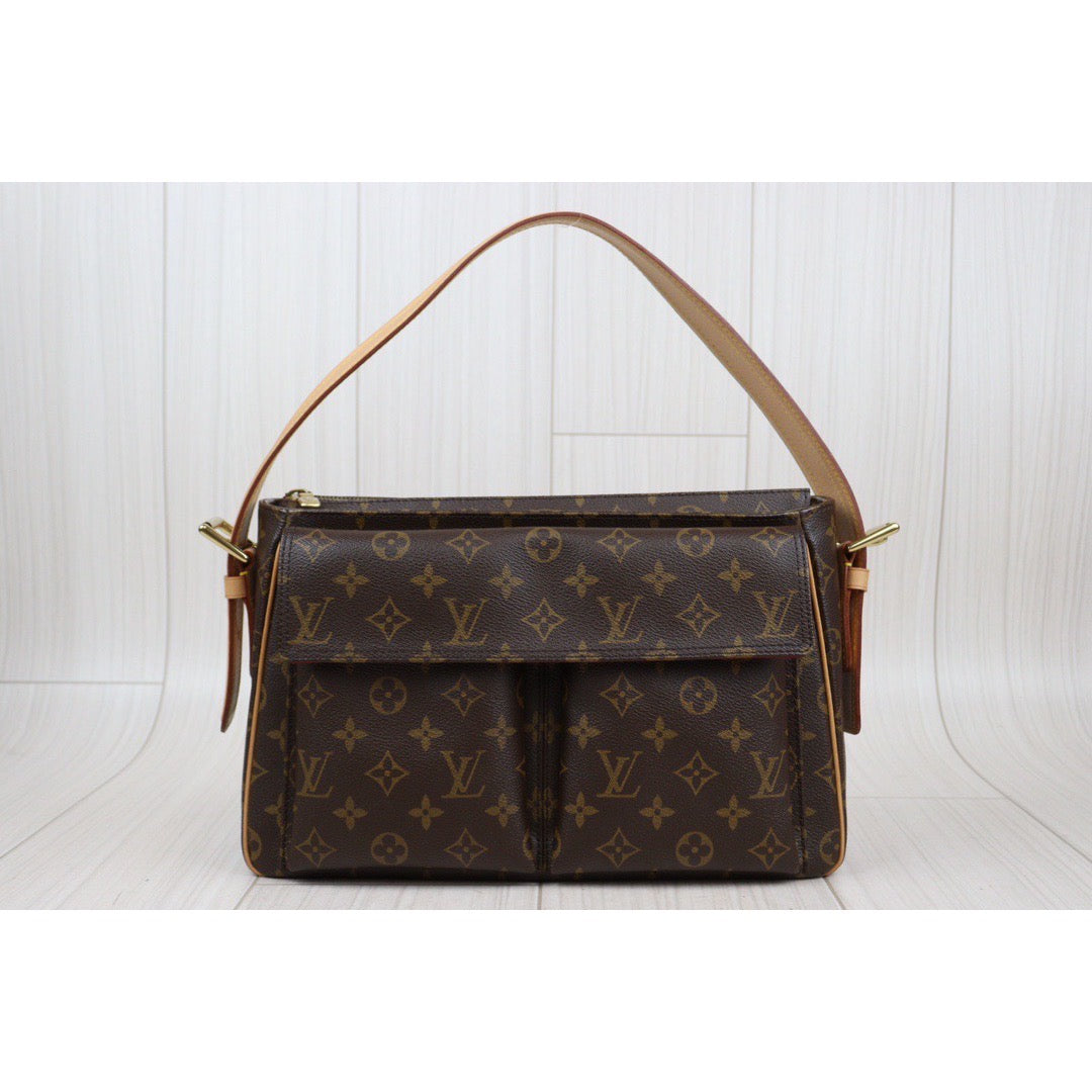 Rank A ｜LV Monogram Viva Cite GM Shoulder Bag｜23121407