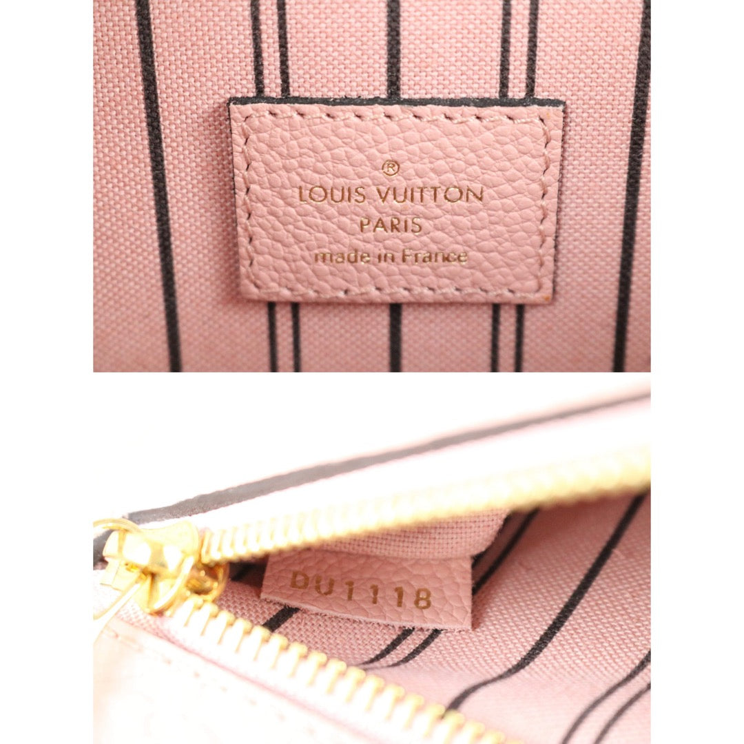 Include Entrupy Certificate of Authenticity｜Very Good ( Rank A)｜Louis Vuitton Monogram Empreinte Pichette Metis ShoulderBag Pink｜X26100703