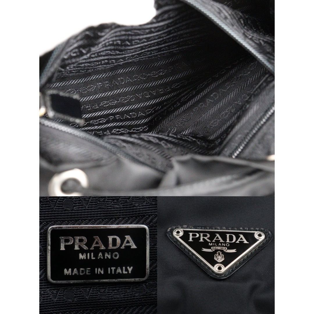 Rank A｜Prada Nylon Backpack Medium Black｜23111619