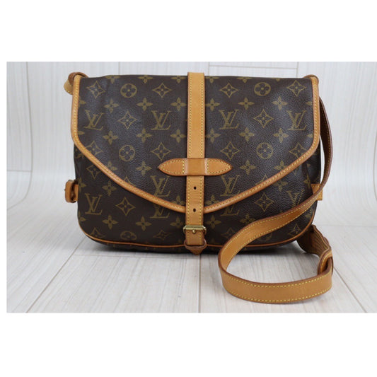 Rank AB｜ LV Monogram Saumur 30 Shoulder Bag｜23112323