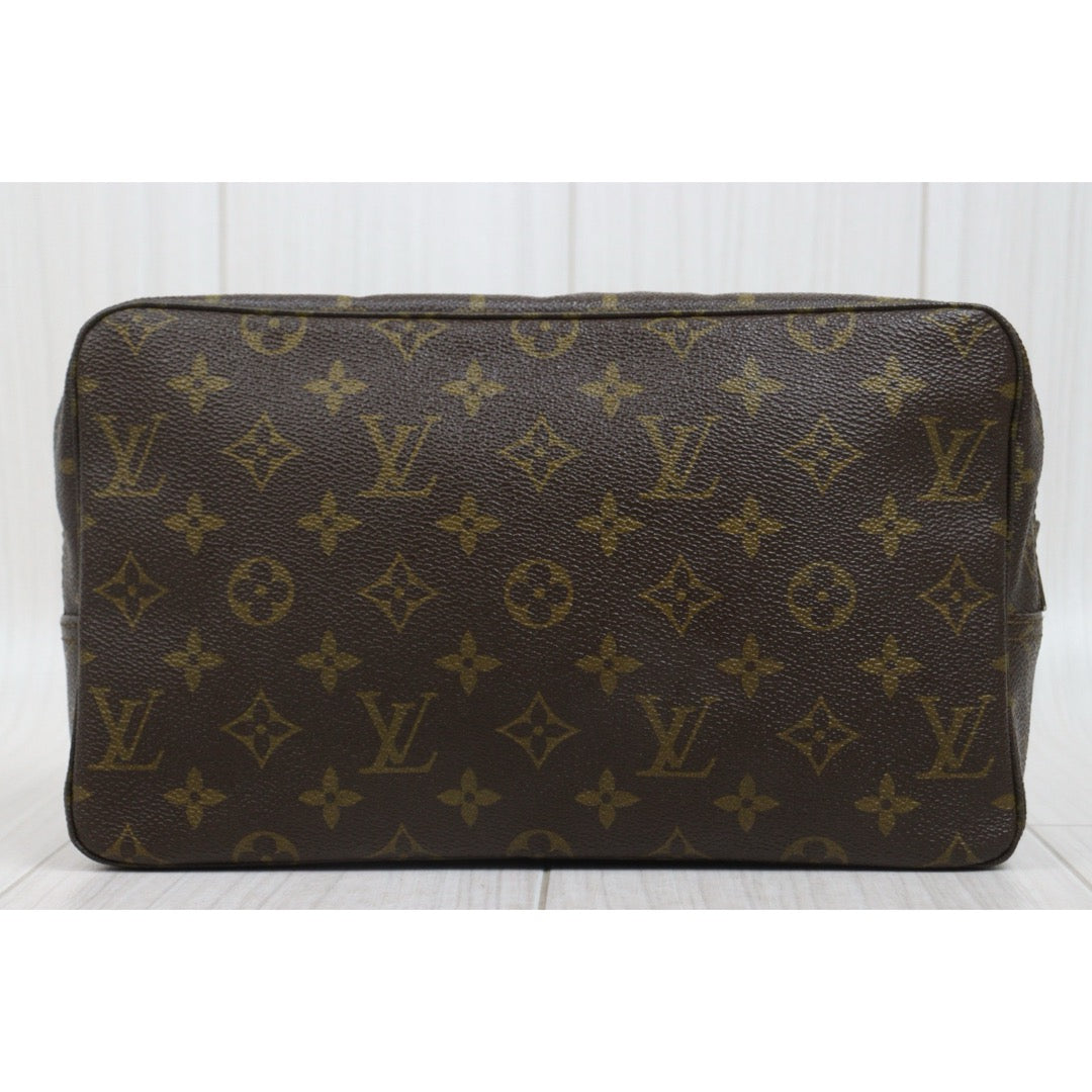 Include Entrupy Certificate of Authenticity｜Good ( Rank AB)｜ Louis Vuitton Truth Toilet 28 Monogram Makeup Pouch｜26070313