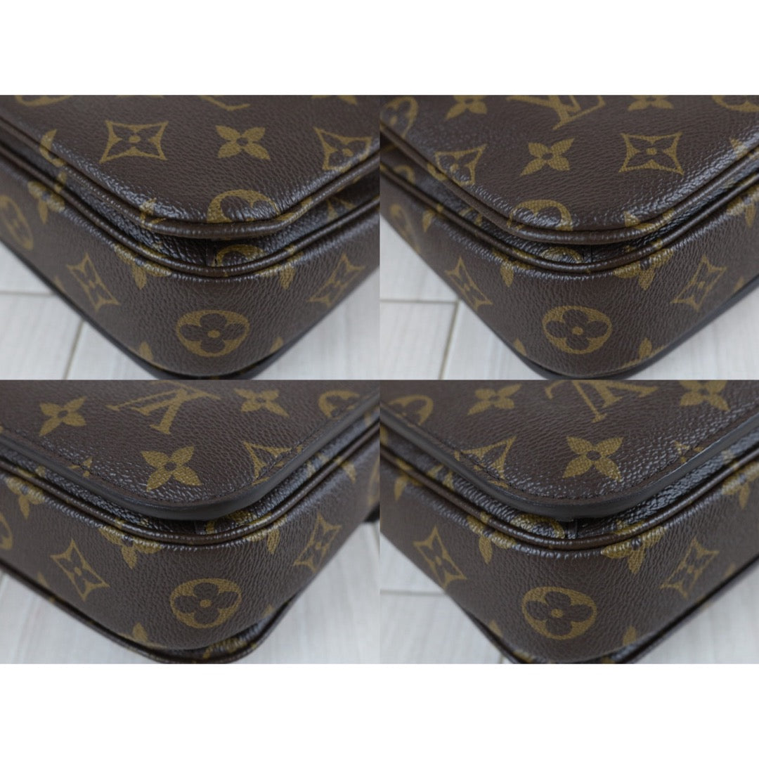 Include Entrupy Certificate of Authenticity｜Good ( Rank AB)｜Louis Vuitton Monogram Pichette Metis ShoulderBag IC Chips Model｜S26062901