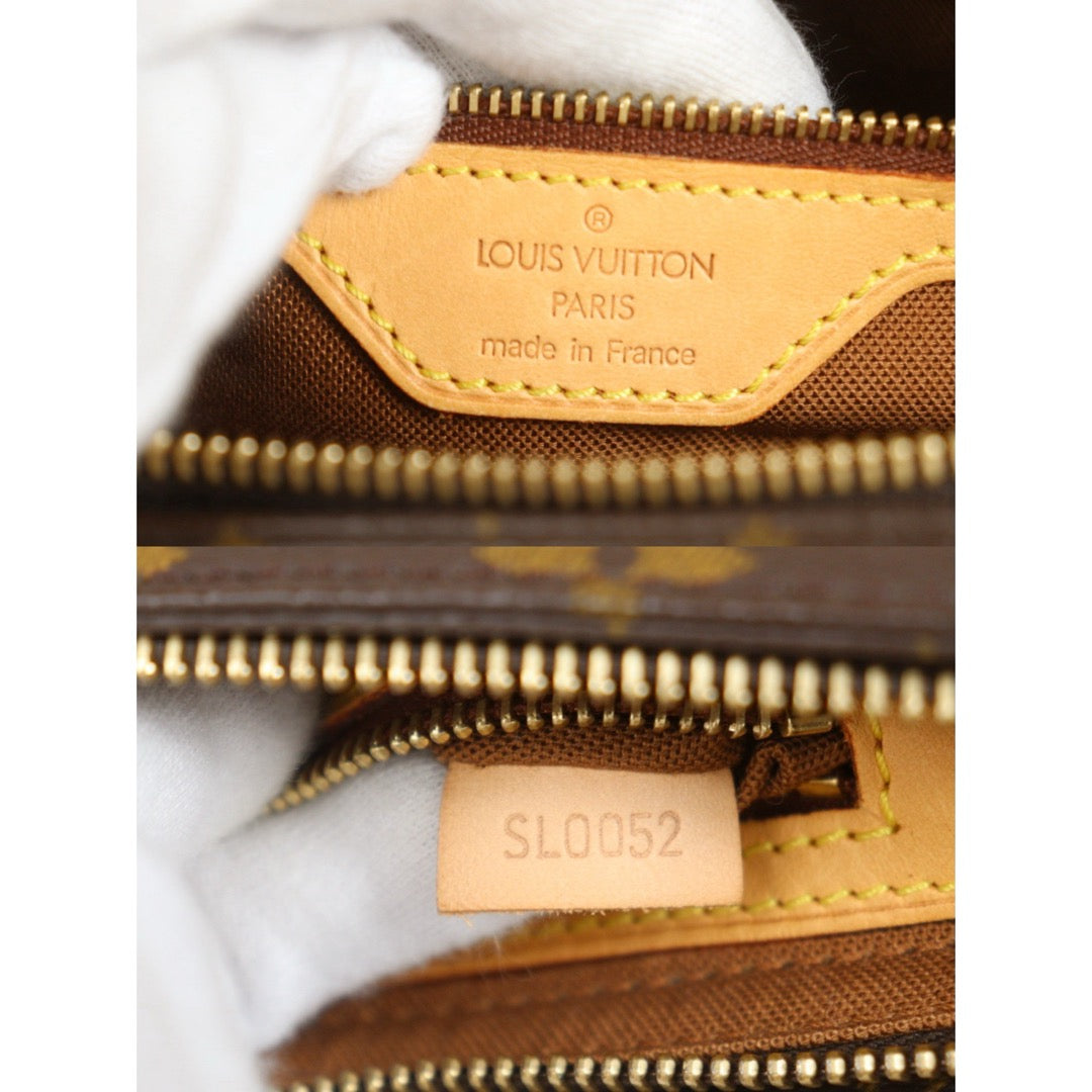 Include Entrupy Certificate of Authenticity｜Good ( Rank AB) ｜ Louis Vuitton Monogram Trotter Shoulder Bag｜26101405
