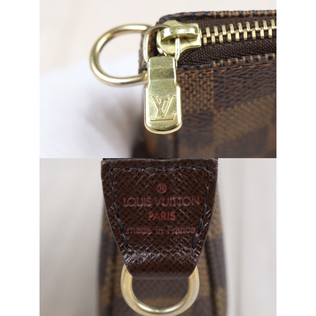 Rank A｜LV Damier Male Handbag With Pouch｜23101903