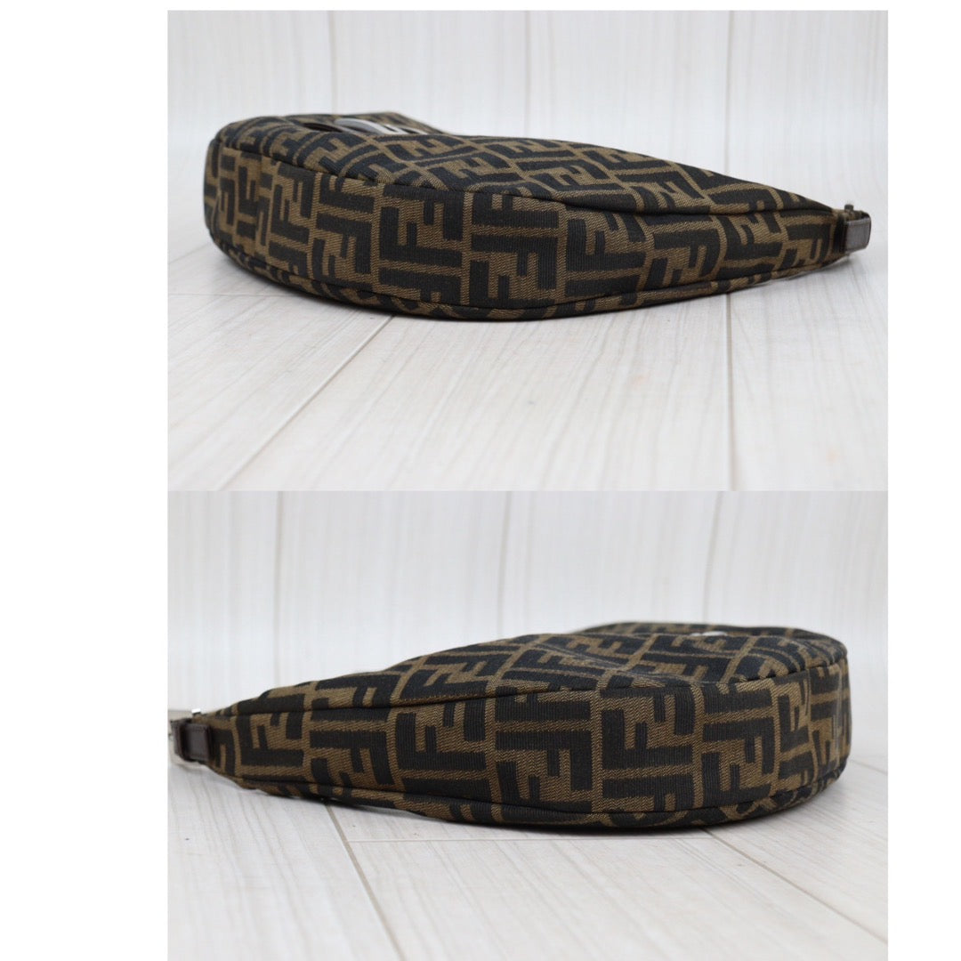 Rank A ｜ FENDI Zucca Shoulder Bag ｜24030129