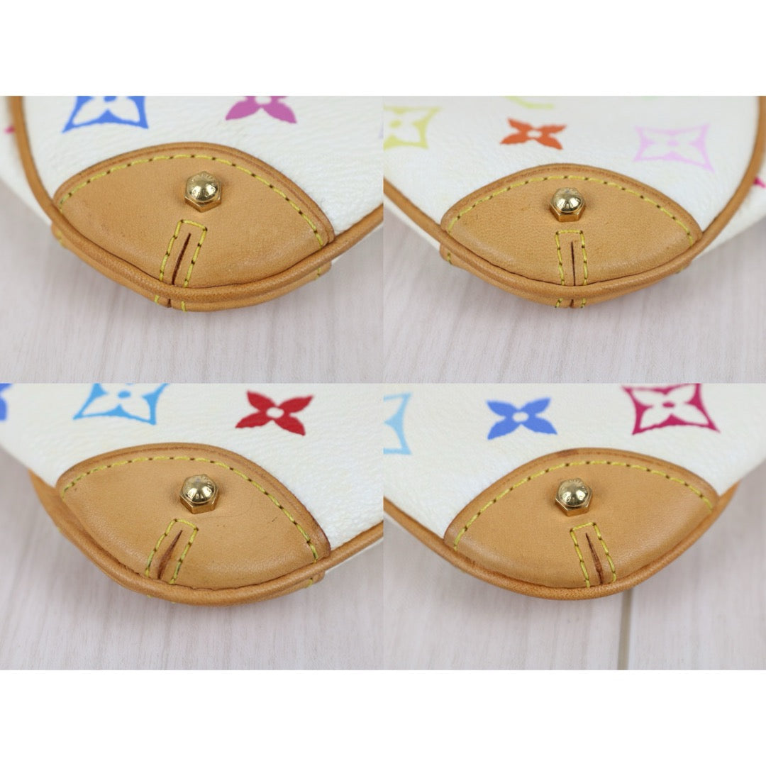 Good ( Rank AB)｜ LV Takashi Murakam Multi Monogram Pochette Mira MM Accessory Pouch｜X24121304