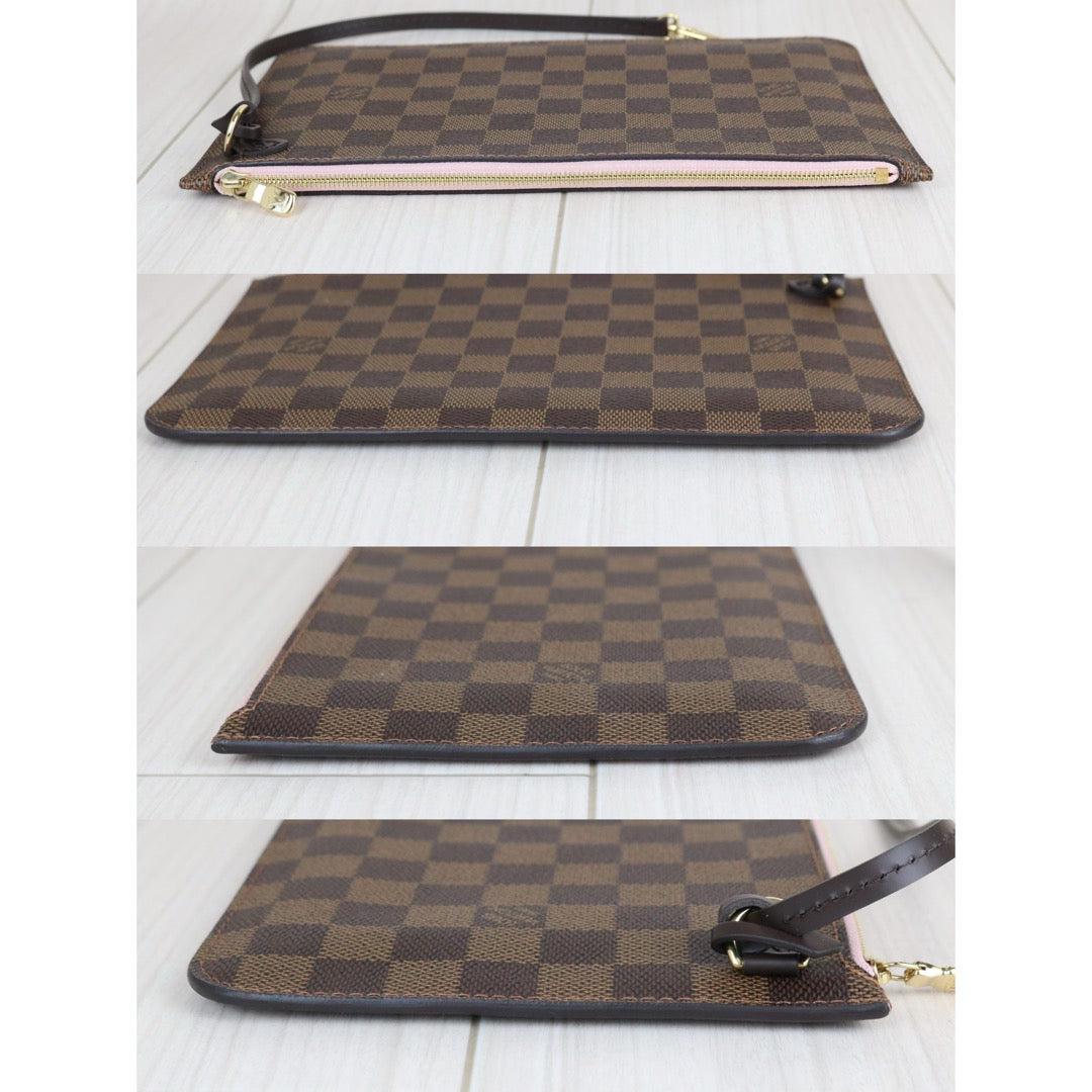 Include Entrupy Certificate of Authenticity｜Very Good ( Rank A)｜ Louis Vuitton Damier Ebene Neverful MM ShoulderBag With Pouch  IC Chips Model｜S26070901
