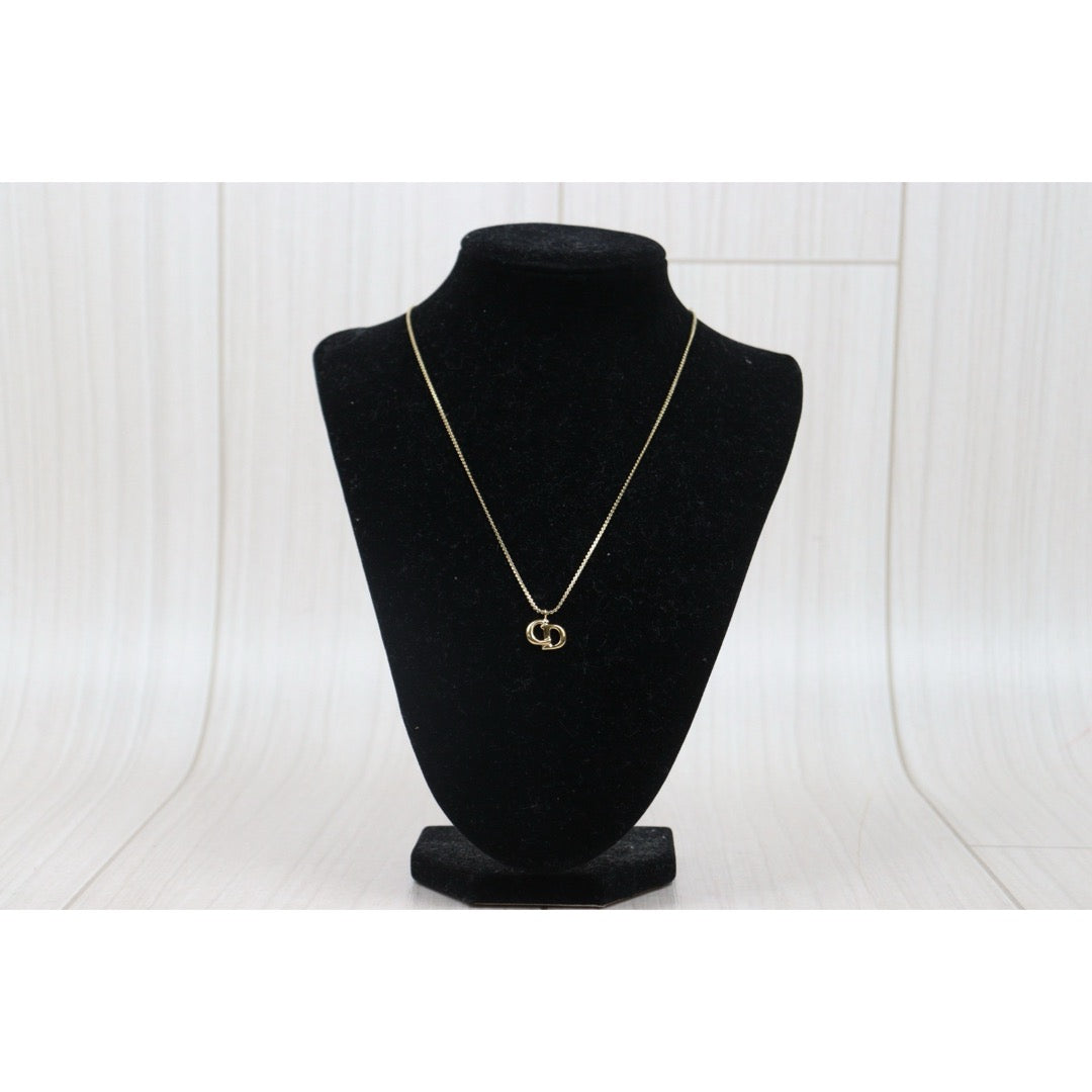 Very Good ( Rank A)｜ Dior CD  Necklace Earring Set ｜25062608