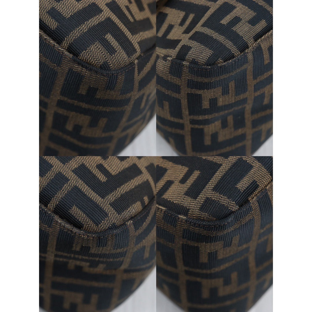 Rank A｜ FENDI Zucca Mamma Baguette Shoulder Bag ｜24032905