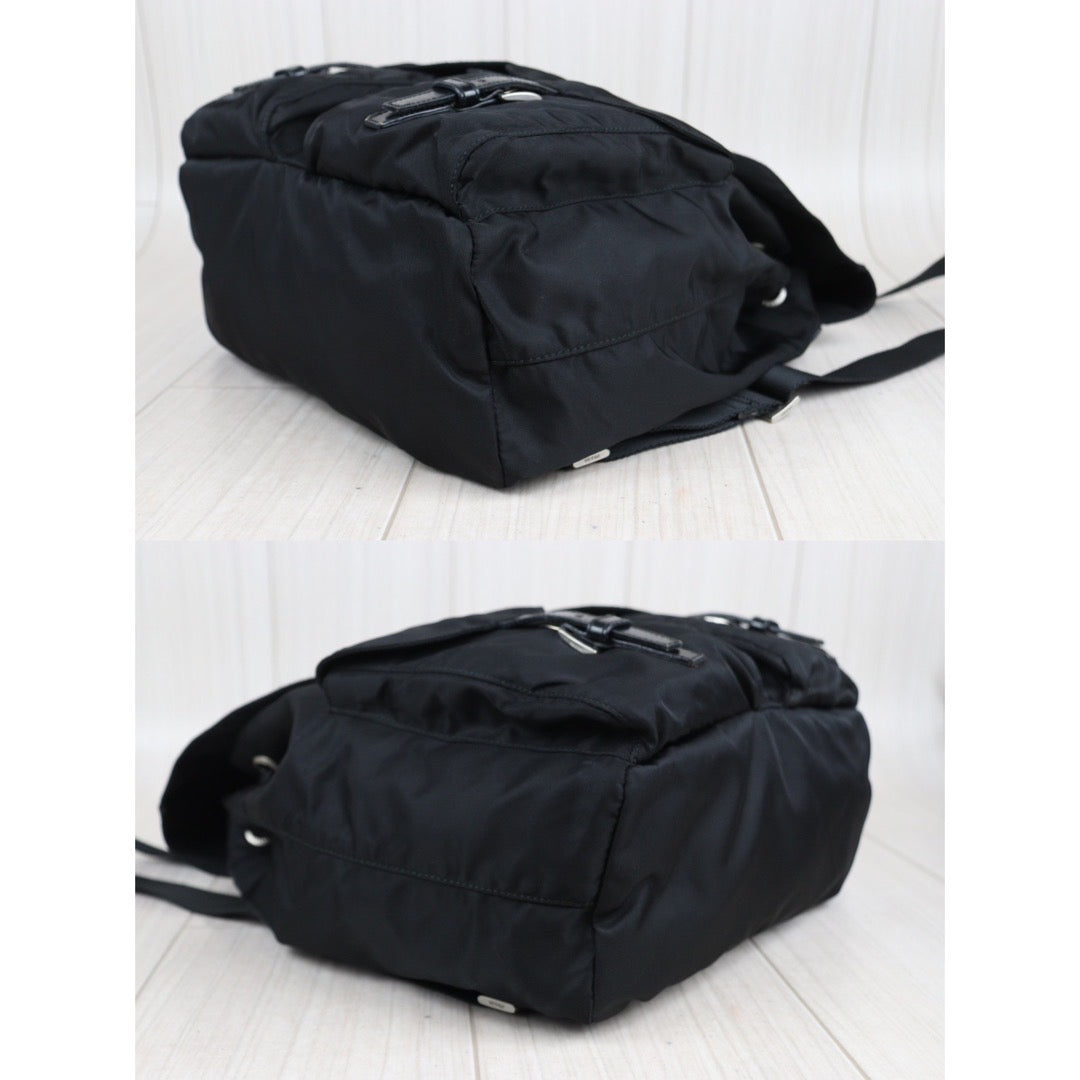 Rank AB｜Prada Nylon Backpack Medium Black｜23101908