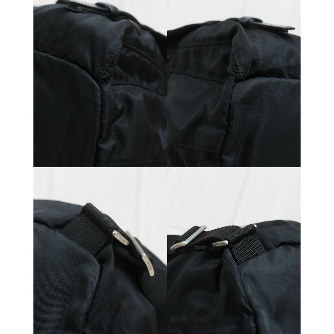 Include Entrupy Certificate of Authenticity｜Good ( Rank AB)｜Prada  Nylon Black Backpack Medium｜26101905