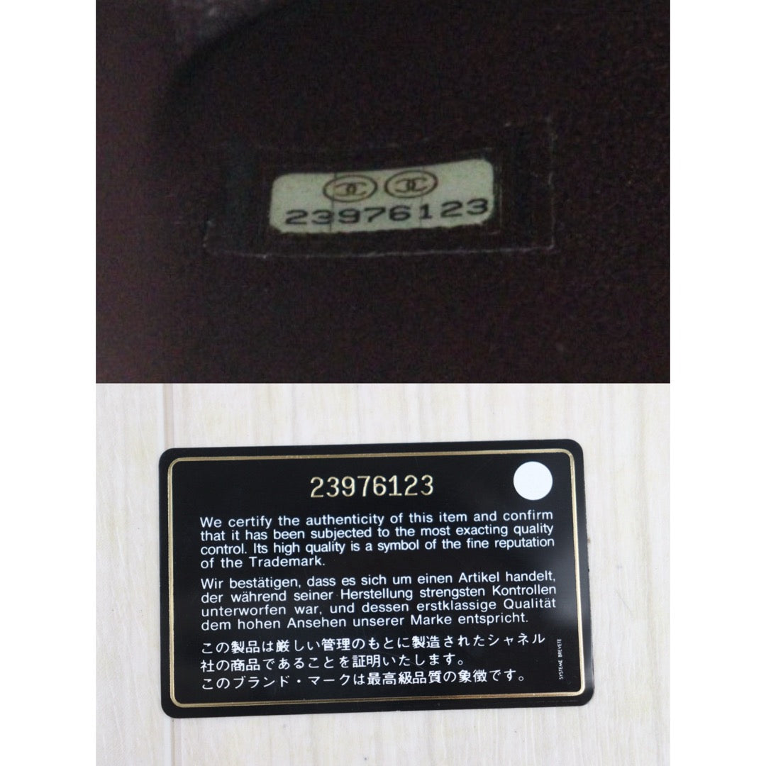 Very Good ( Rank A)｜ CHANEL Lambskin Matrasse Double Flap 30 Shoulder Bag Black Made In 2017Year  ｜S25062501