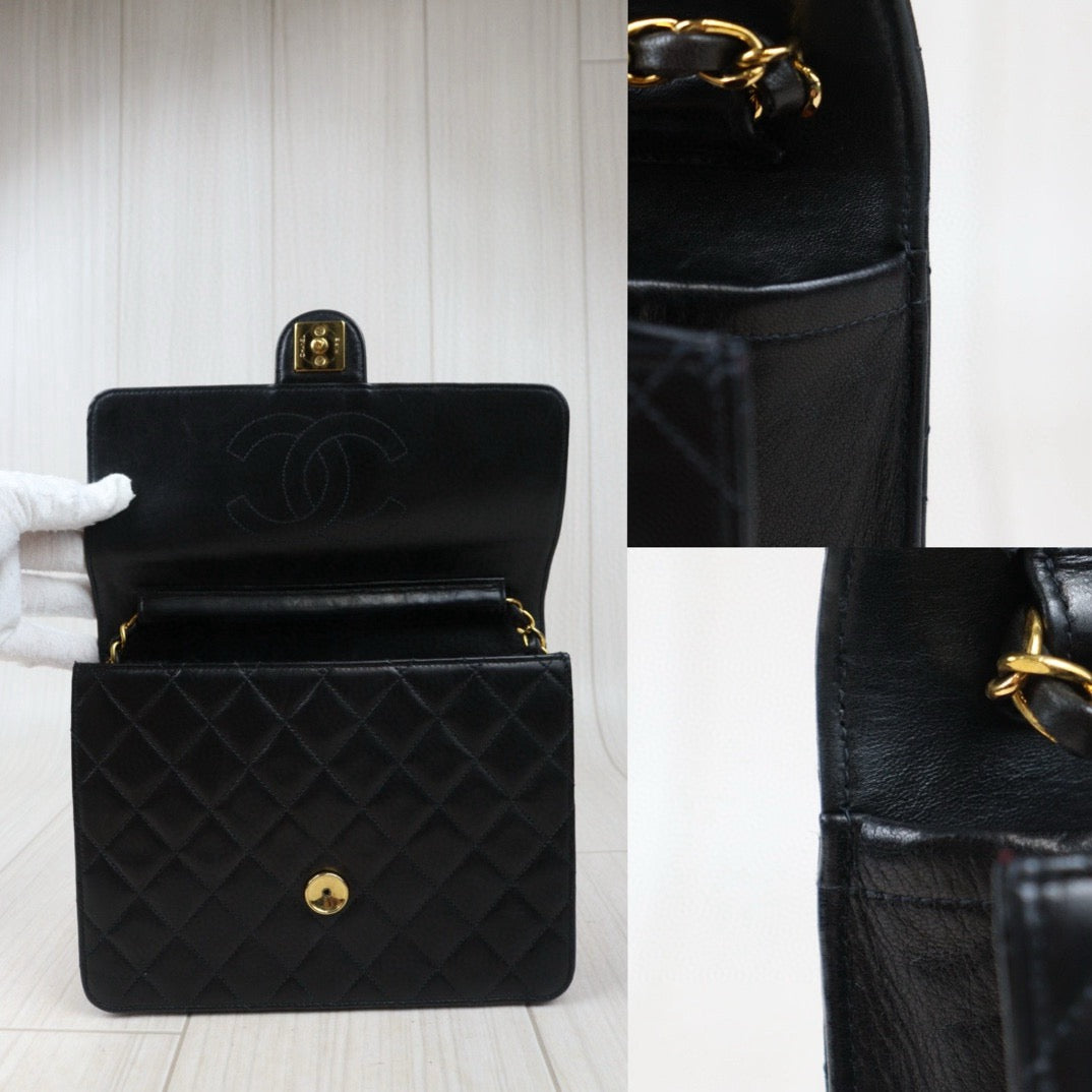 Very Good ( Rank A)｜ CHANEL  Lamb Skin Chain CF 22 Shoulder Bag Made in 1997-1999Year ｜24071902