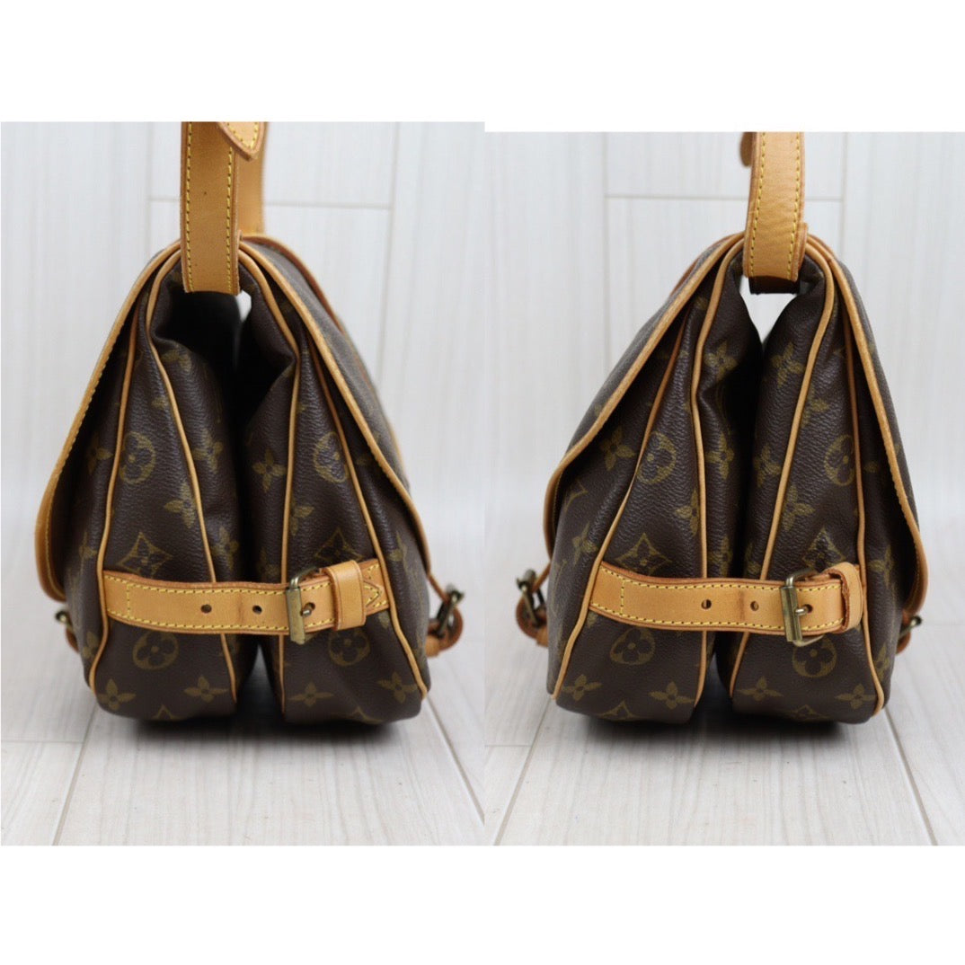 Rank AB｜ LV Monogram Saumur 30 Shoulder Bag｜23112333