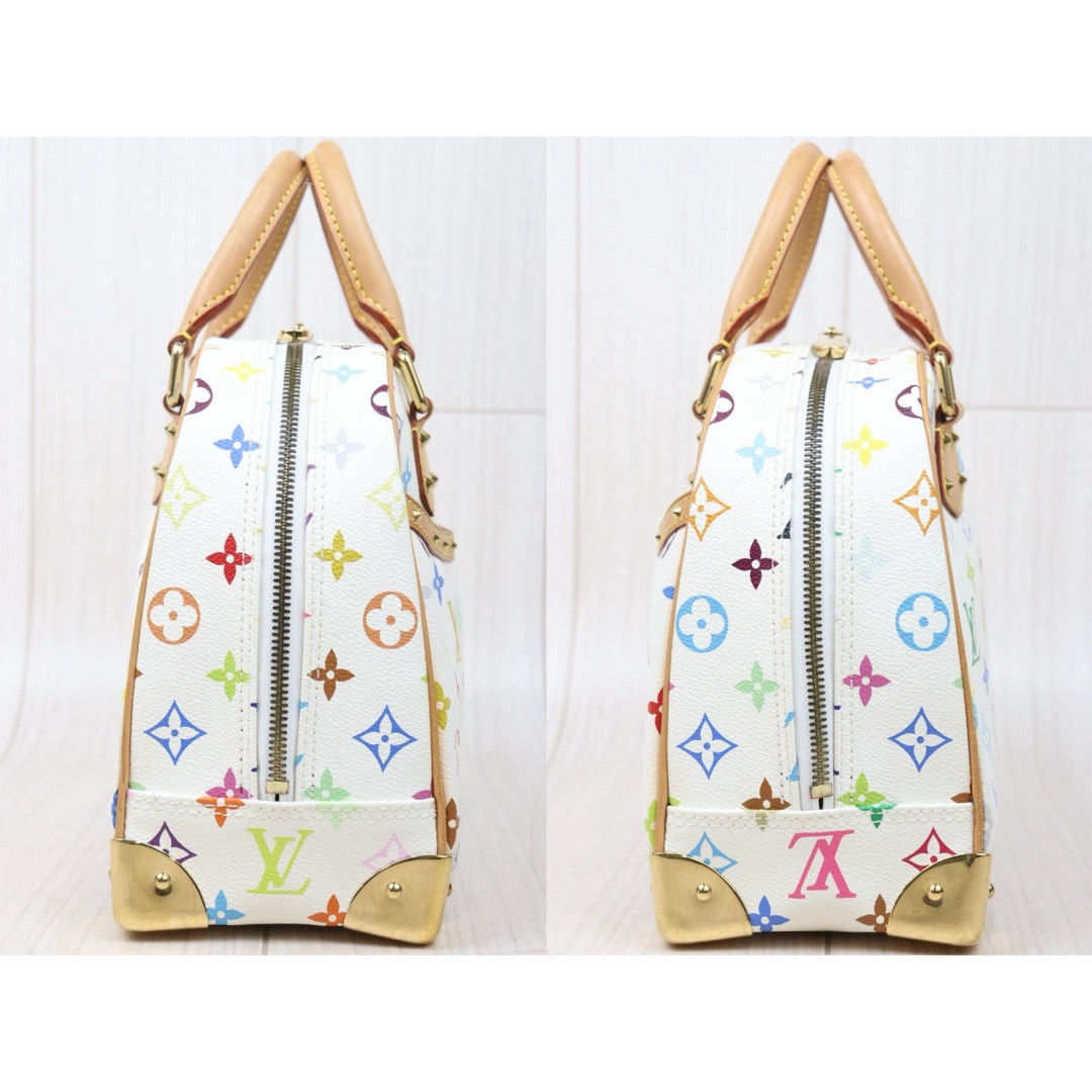 Good ( Rank AB)｜ LV Takashi Murakam Multi Monogram Trouville Hand Bag｜24122616