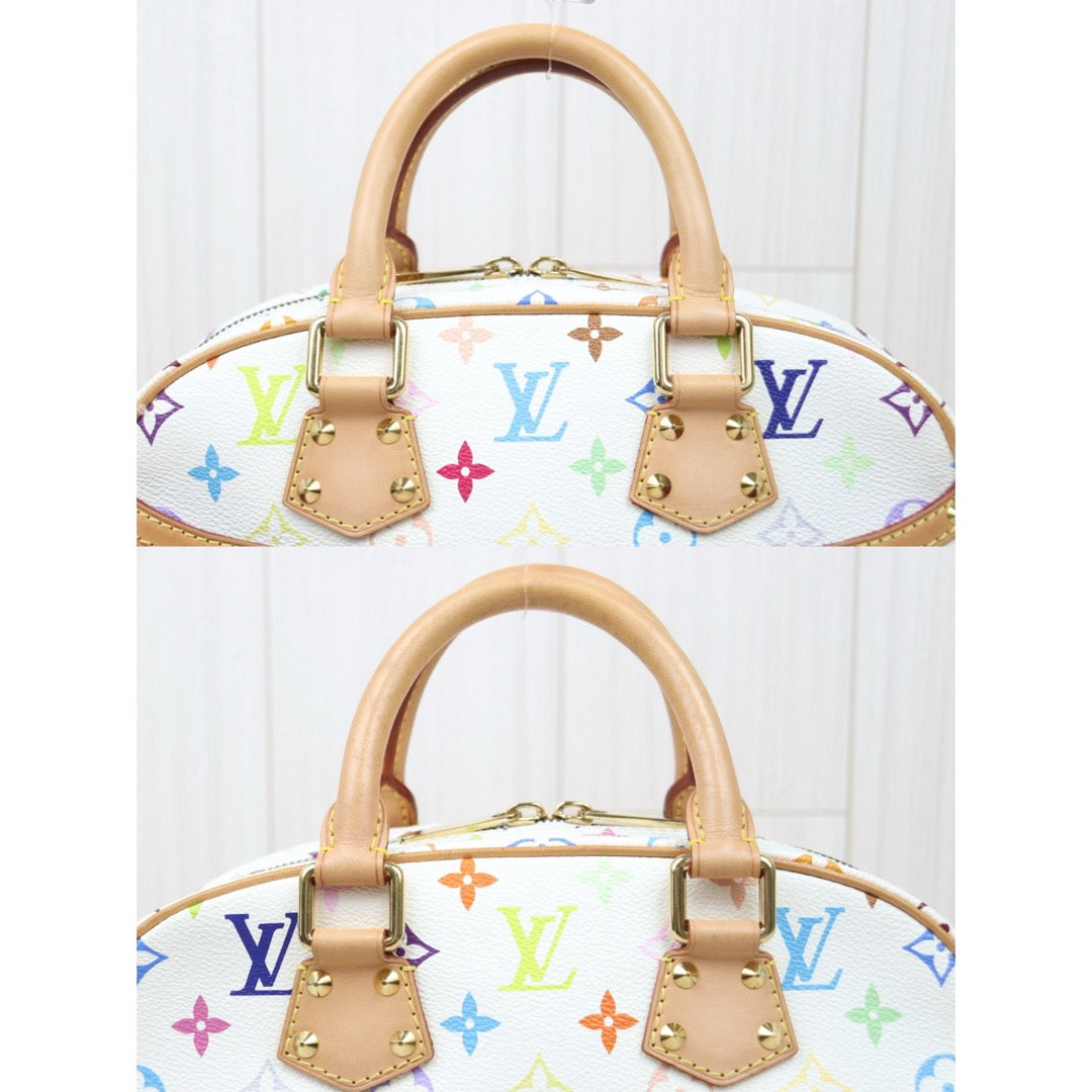 Good ( Rank AB)｜ LV Takashi Murakam Multi Monogram Trouville Hand Bag｜24122616