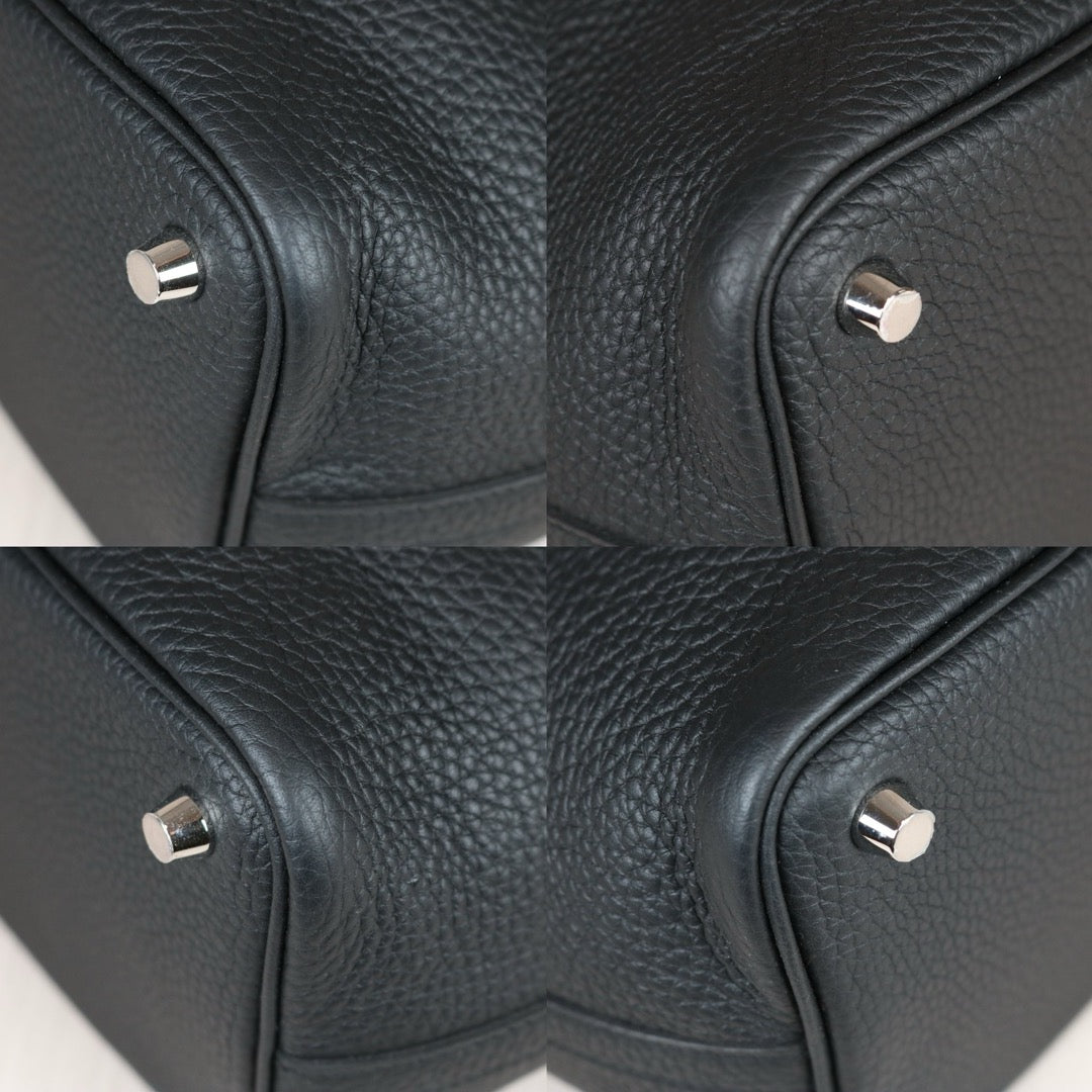 Very Good ( Rank A) ｜ Hermes Picotin Lock 18 TC Leather HandBag Black D stamp  ｜S24072902