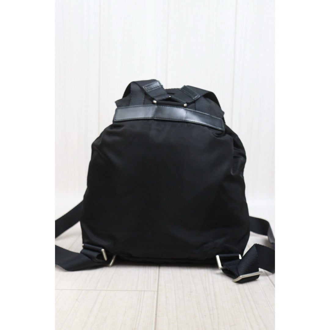 Include Entrupy Certificate of Authenticity｜Good ( Rank AB)｜Prada Nylon Backpack Small  Black｜26042105