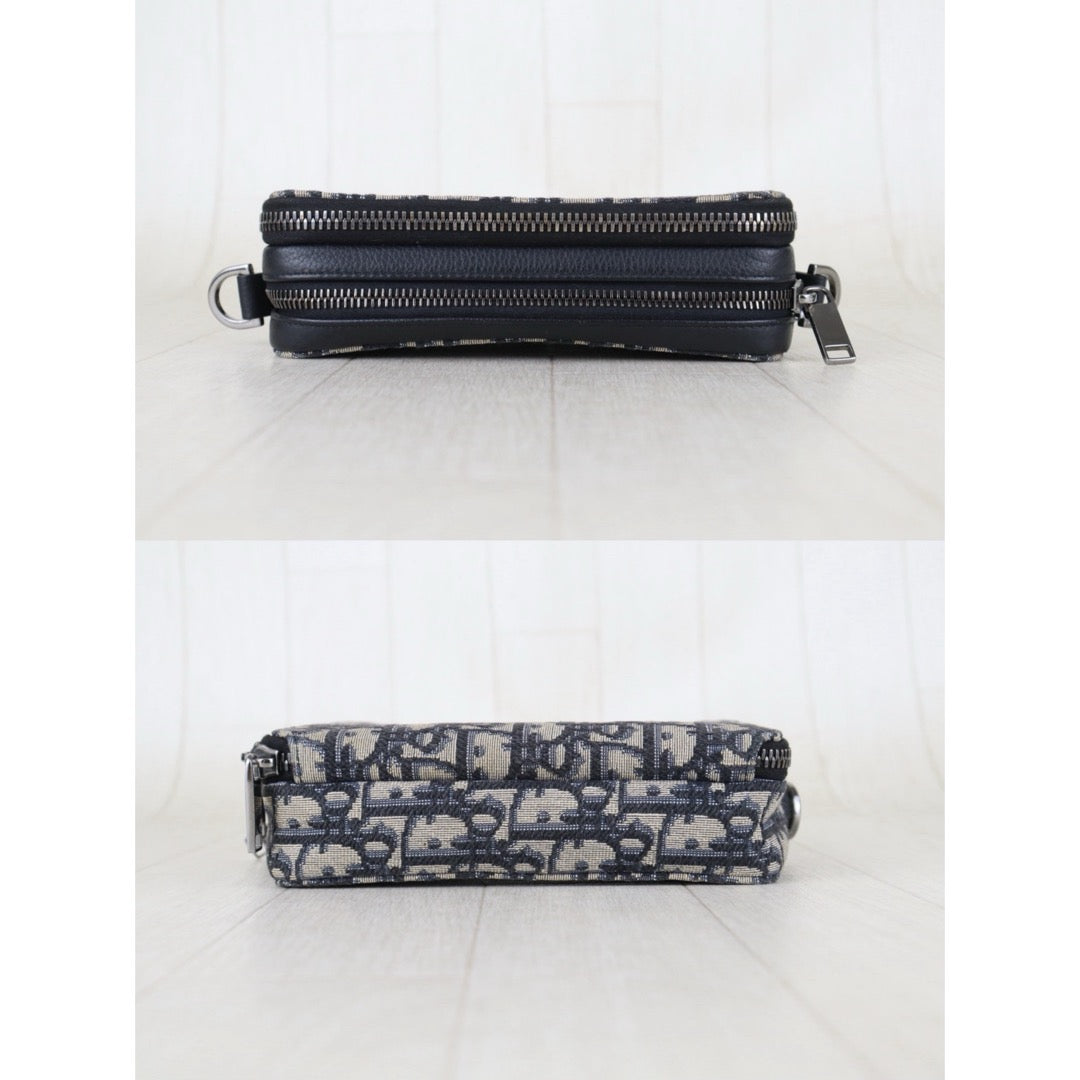 Include Entrupy Certificate of Authenticity｜Very Good ( Rank A)｜Dior Trotter Montaige  Oblique Camera Shoulder Bag ｜S26072527