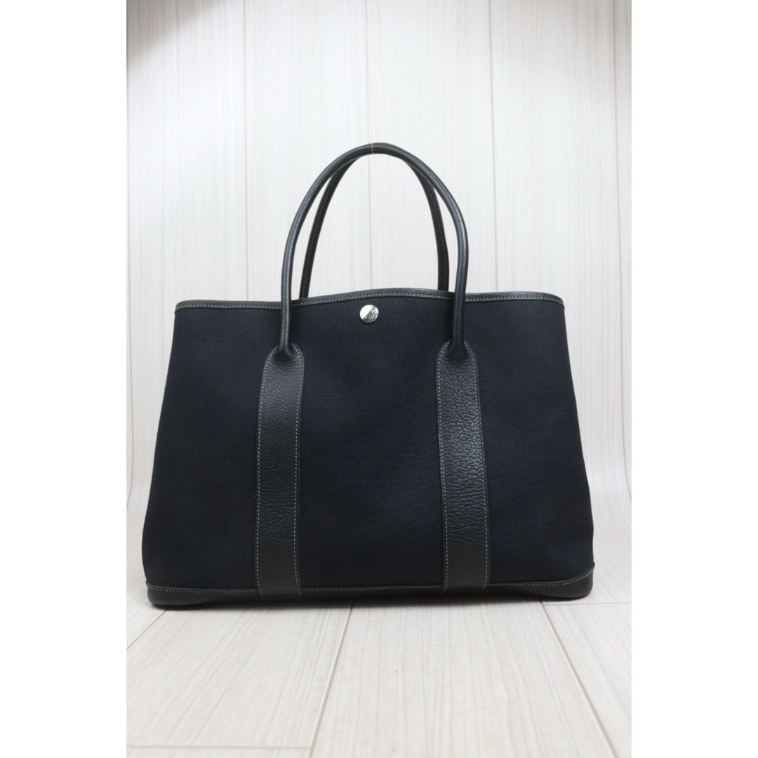 Include Entrupy Certificate of Authenticity｜Good ( Rank AB)｜ HERMES Garden Party PM Handbag □H Stamp Made In 2004 Year｜26092404