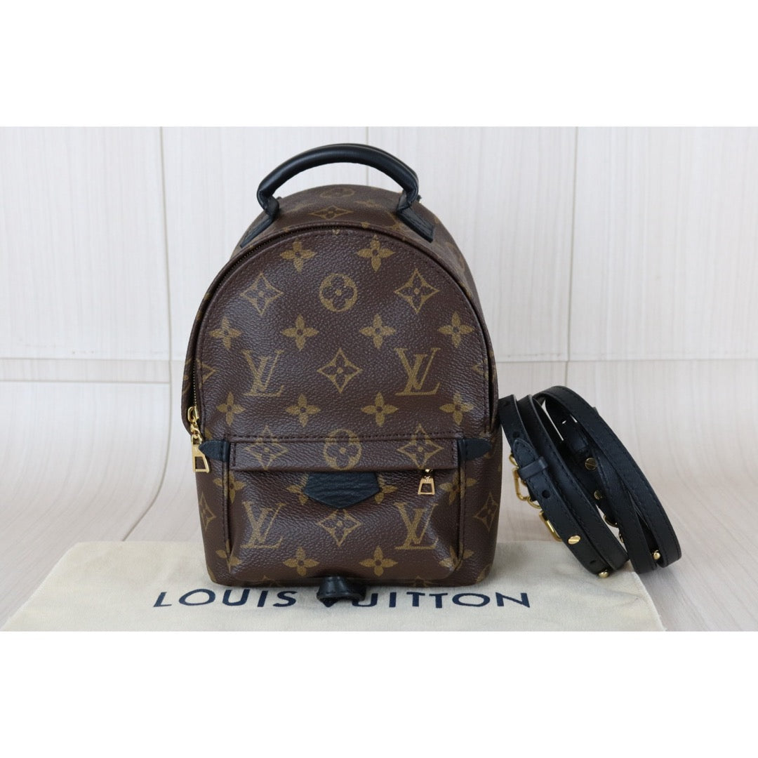 Very Good ( Rank A) ｜  LV Monogram Coated Canvas Mini Palm Springs Backpack｜X26030104