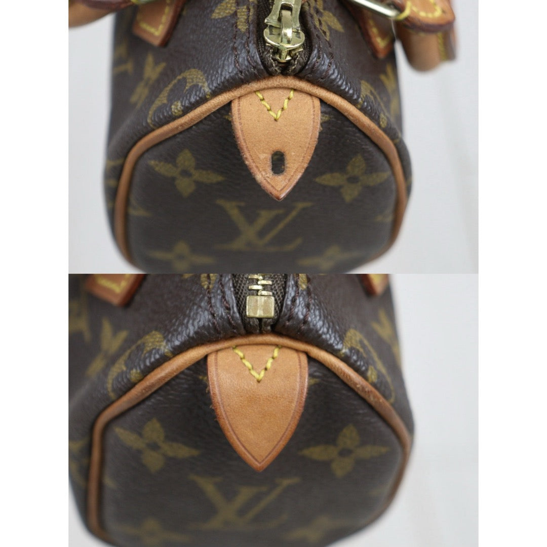 Good ( Rank AB)｜ LV Monogram Mini Speedy Handbag With Shoulderstrap｜25092606