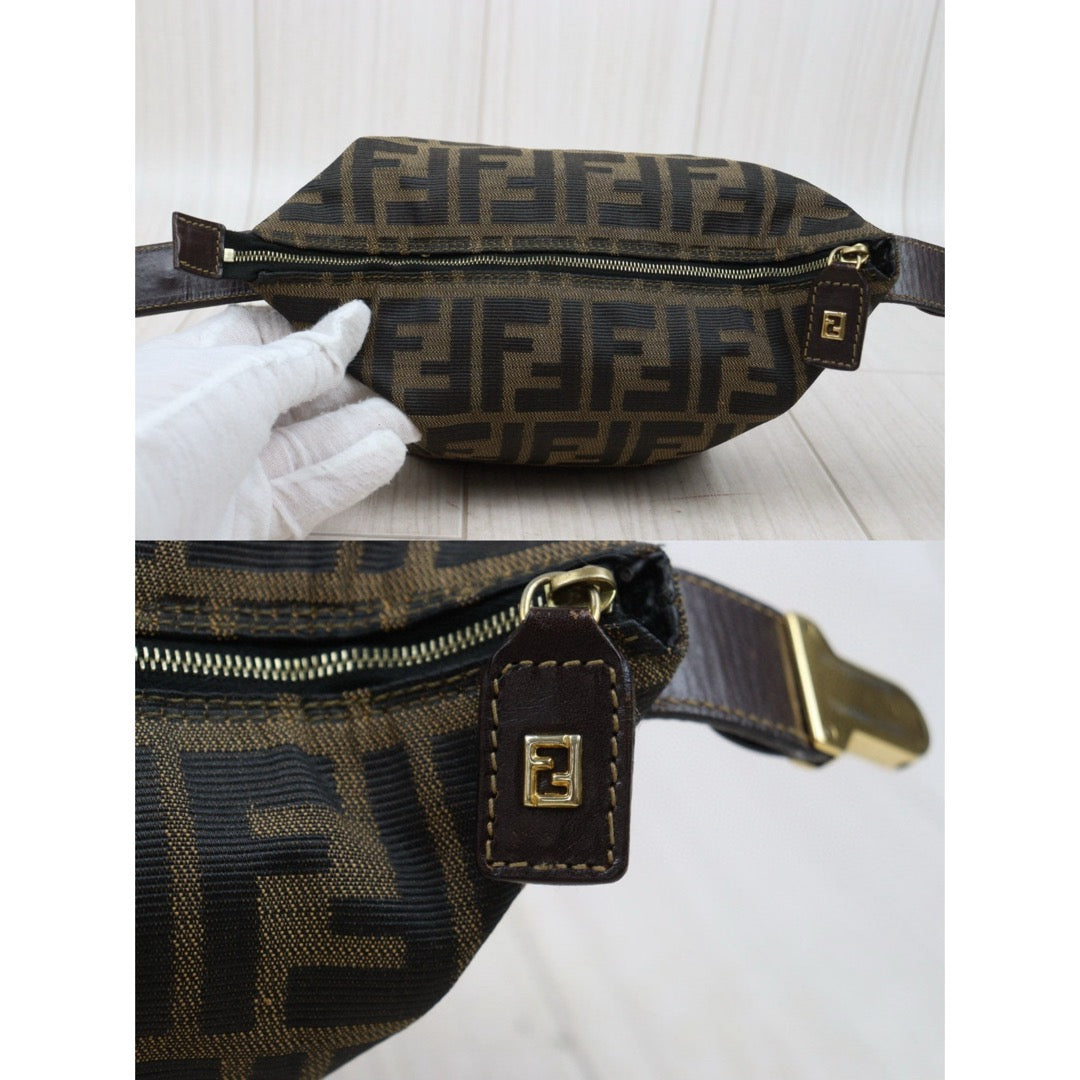Good ( Rank AB)｜ FENDI PM Zucca Handbag ｜25052209
