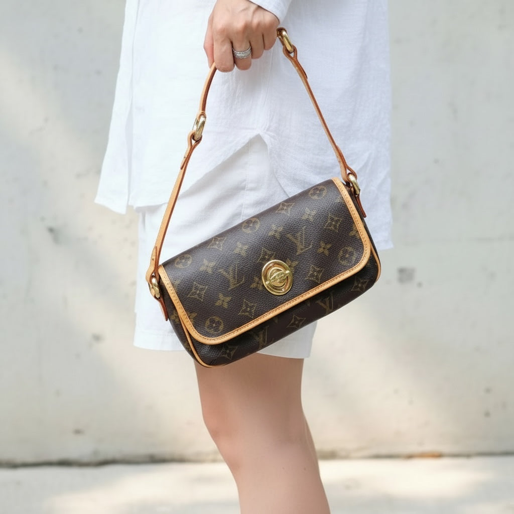Include Entrupy Certificate of Authenticity｜Good ( Rank AB)｜Louis Vuitton Monogram Canvas Milla Shoulder Bag｜S26062202