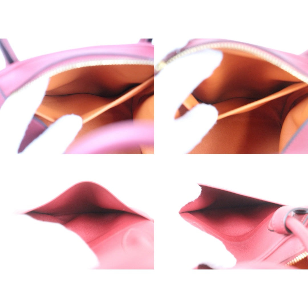 Good ( Rank AB)｜ Hermes Lindy30 Swift Leather Golden Hardware Shoulder Bag X stamp Made In 2016Year Red ｜L25111602