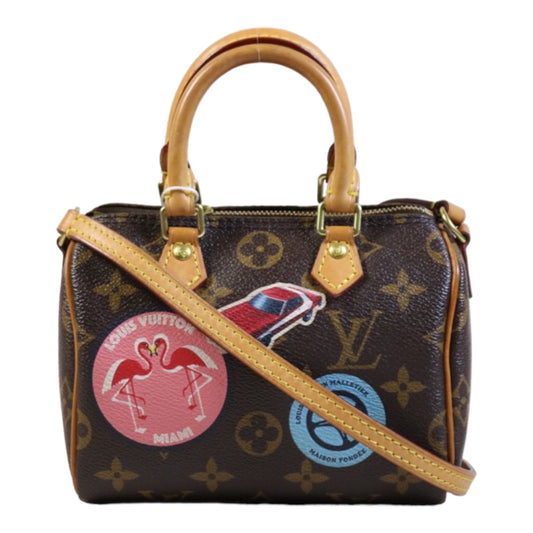 Rank AB ｜LV Monogram Nano Speedy  Shoulder Bag｜S24040403