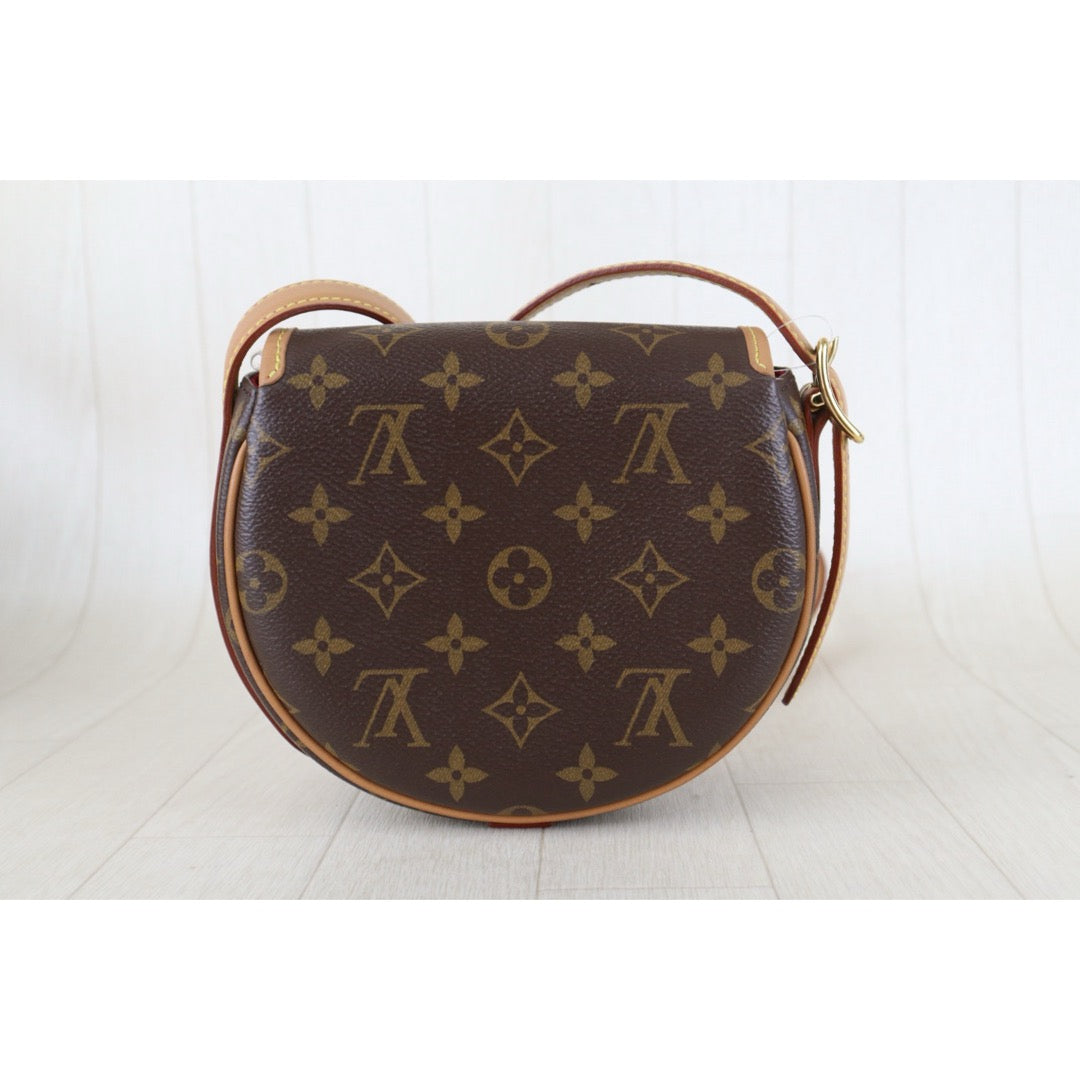 Include Entrupy Certificate of Authenticity｜Very Good ( Rank A)｜ Louis Vuitton Monogram Tamburan Shoulder Bag Current Model｜Z26101210