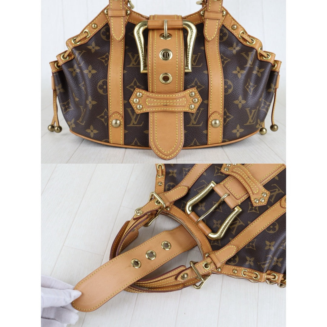 Include Entrupy Certificate of Authenticity｜Good ( Rank AB)｜ Louis Vuitton Monogram Theda HandBag｜S25121507