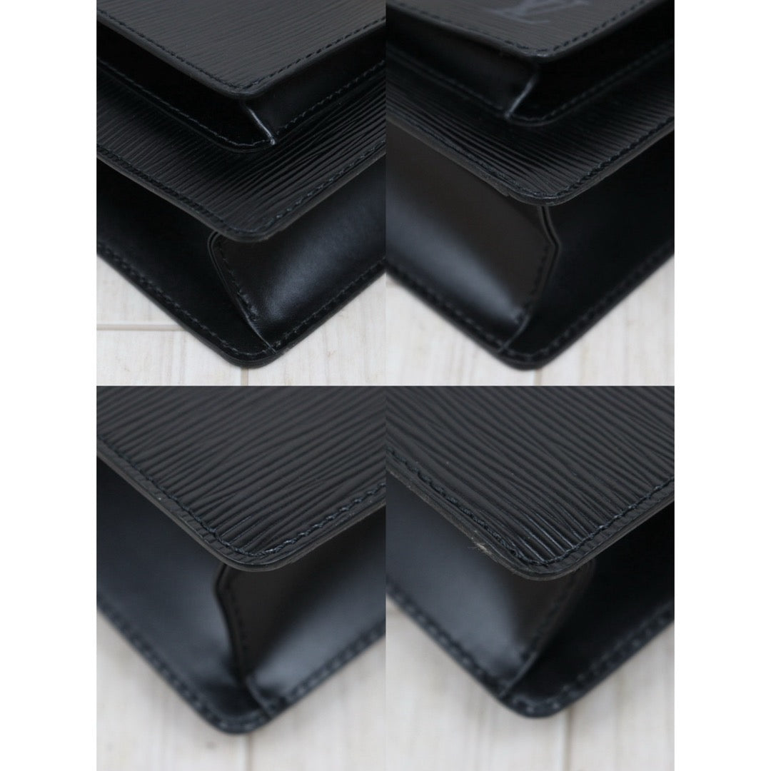 Very Good ( Rank A)｜ LV Epi Monceau28 Black Shoulder Bag ｜25120804