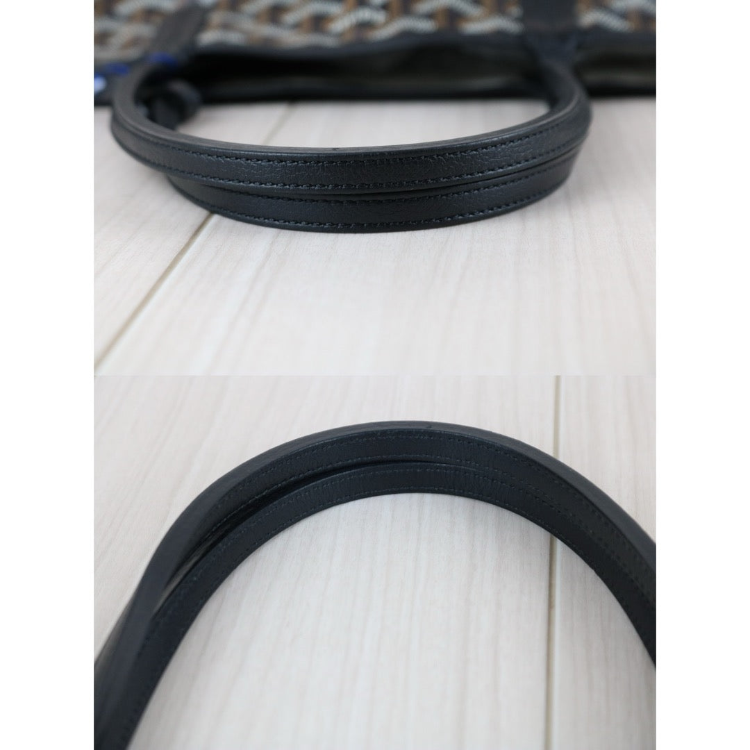 Very Good ( Rank A)｜ Goyard Saint-Louis PM Tote Bag Black｜S25063006