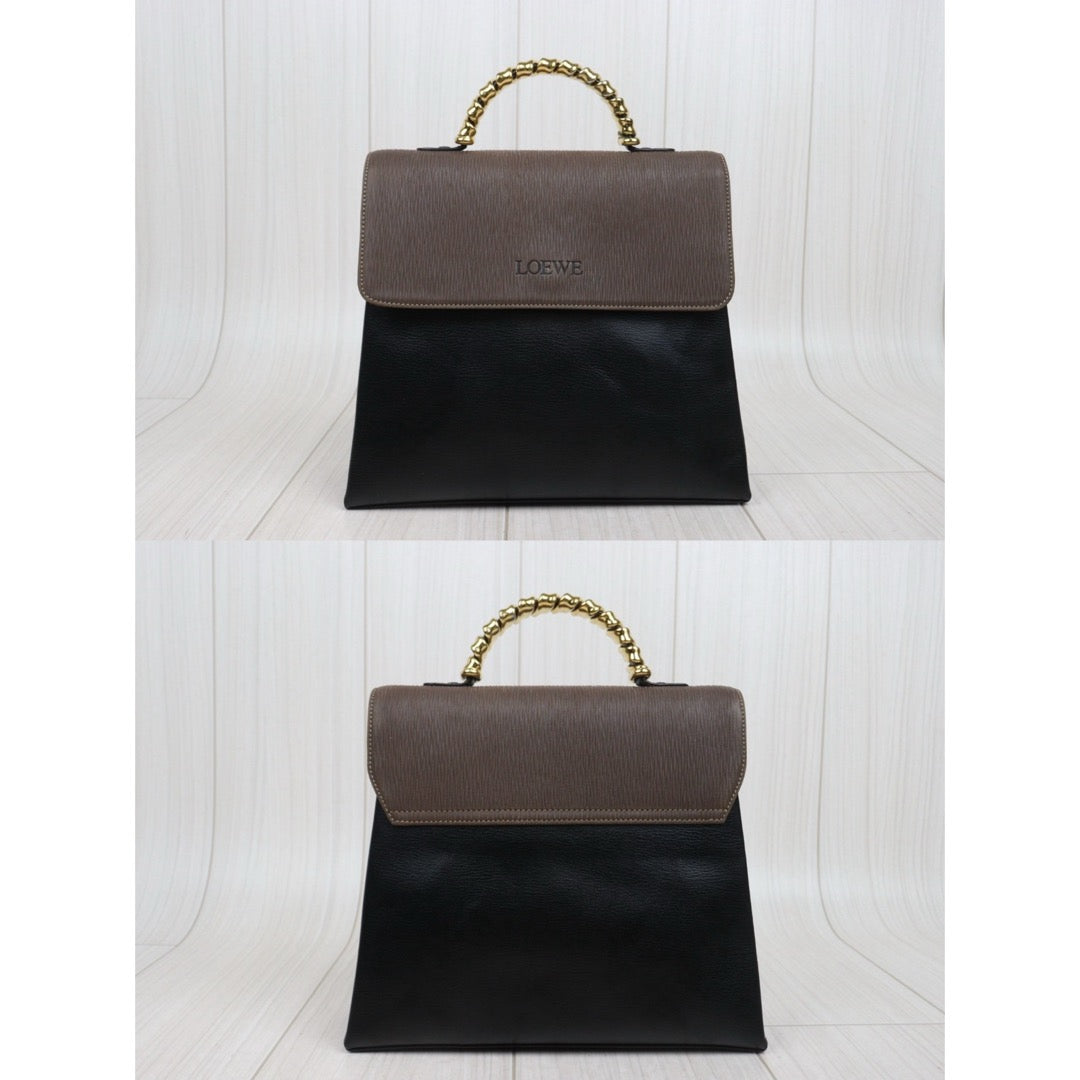 Good ( Rank AB) ｜ Loewe Belasquez Twist Handbag Shoulder Bag ｜25100711